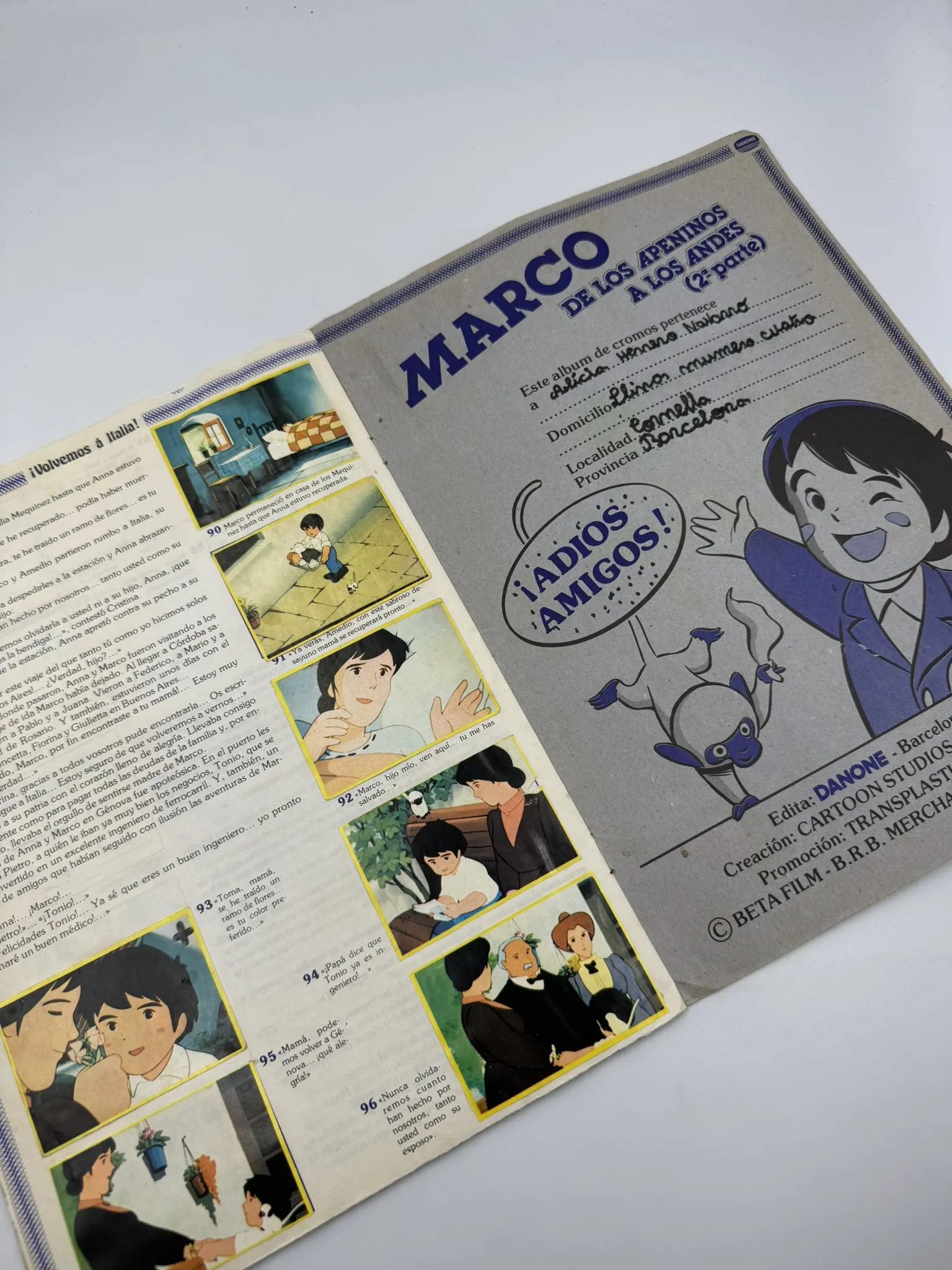 Marco - De los Apeninos a los Andes