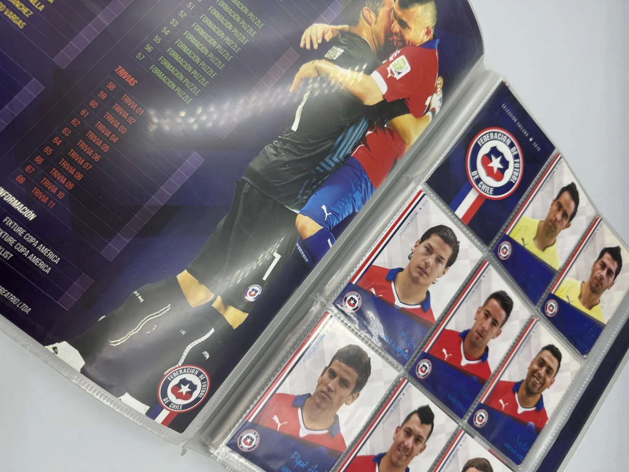 Selección Chilena 2015 Cartas Premium