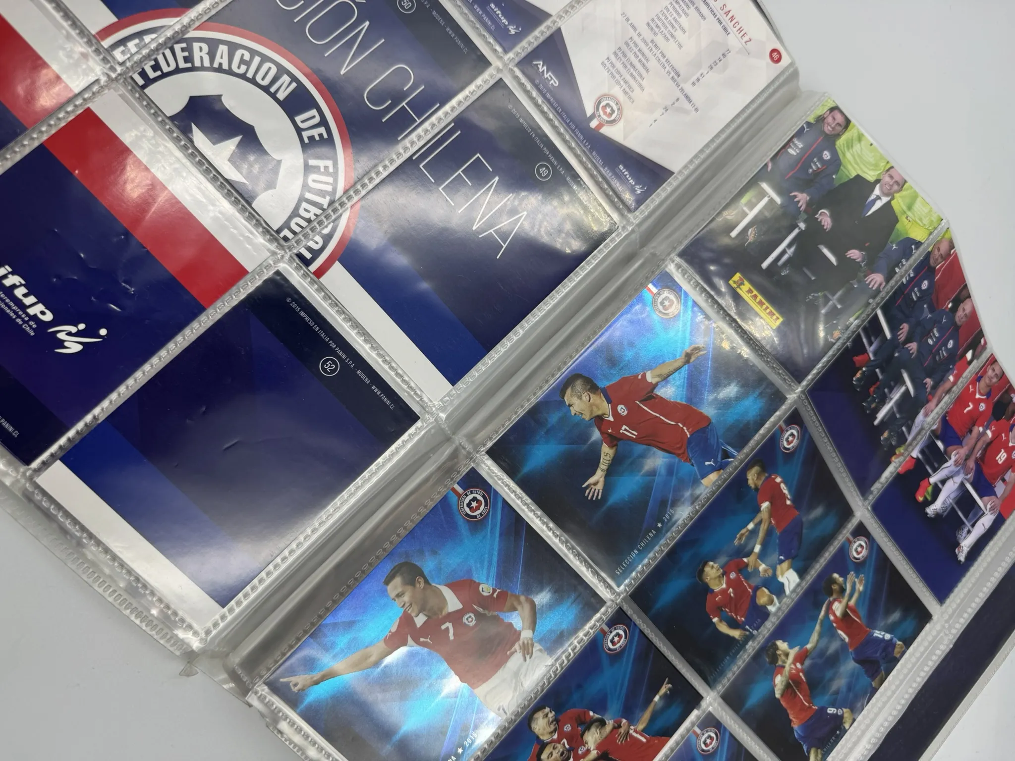 Selección Chilena 2015 Cartas Premium