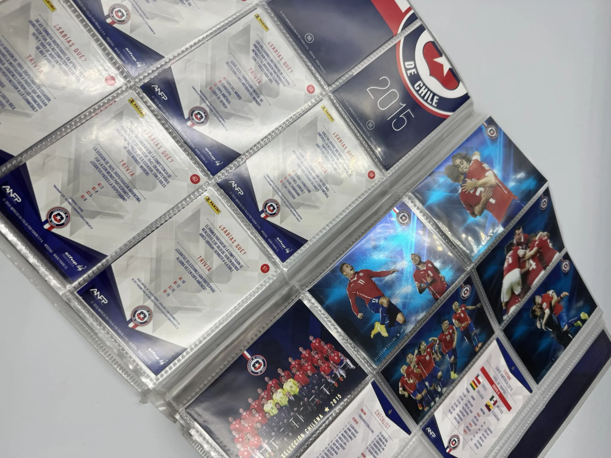 Selección Chilena 2015 Cartas Premium
