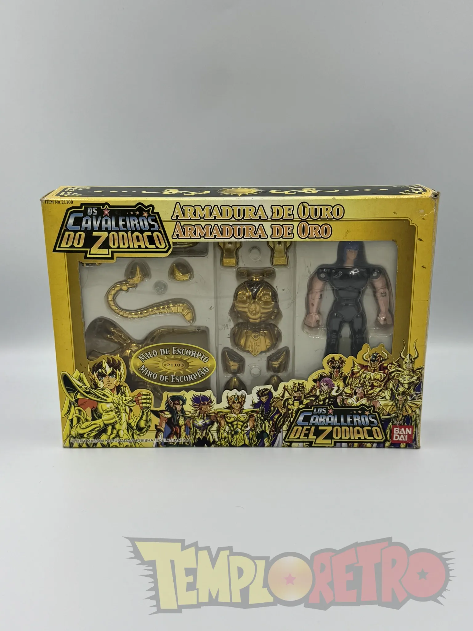Figura Los Caballeros del Zodiaco - Armadura de Oro - Escorpion