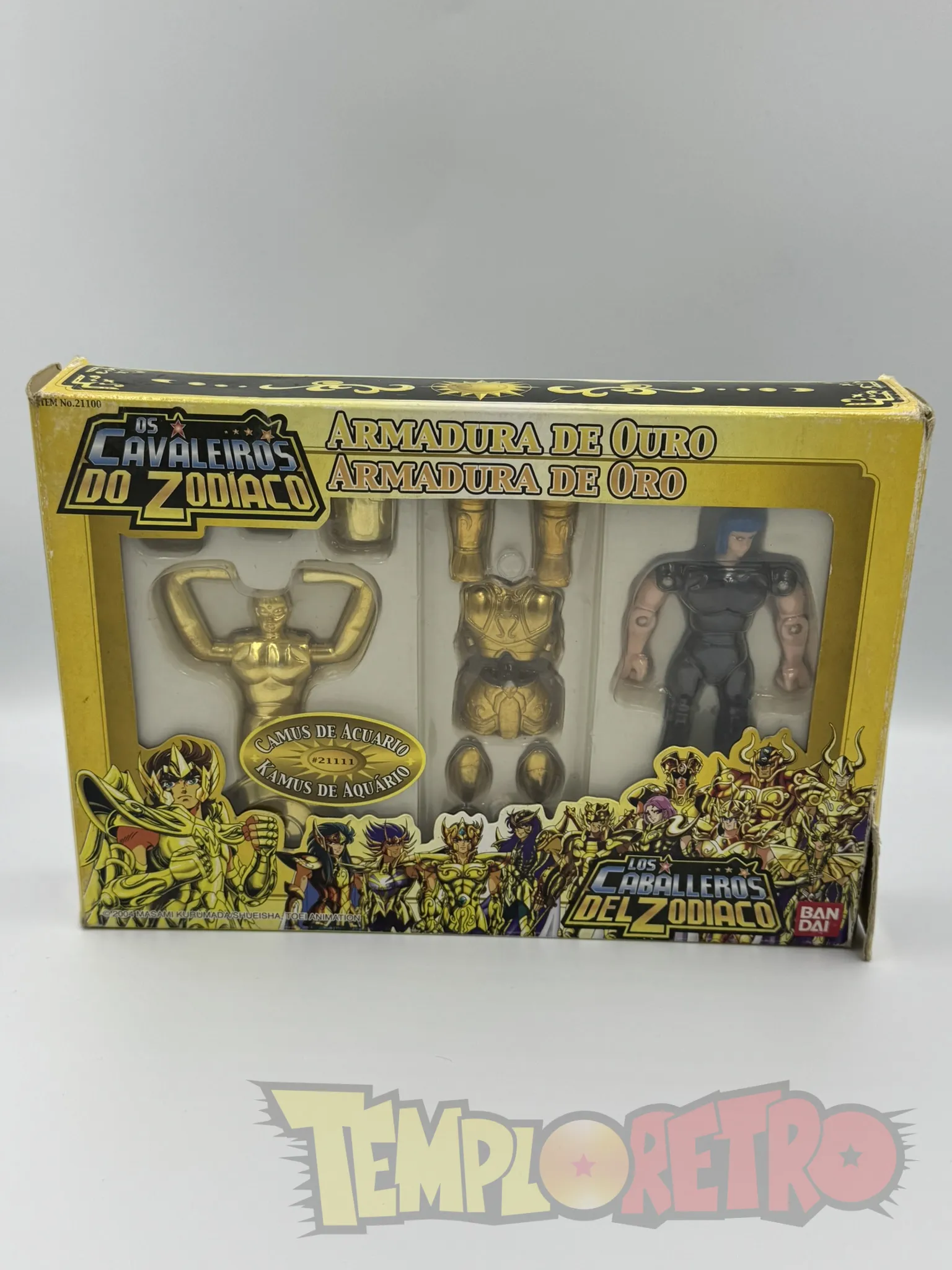 Figura Los Caballeros del Zodiaco - Armadura de Oro - Acuario