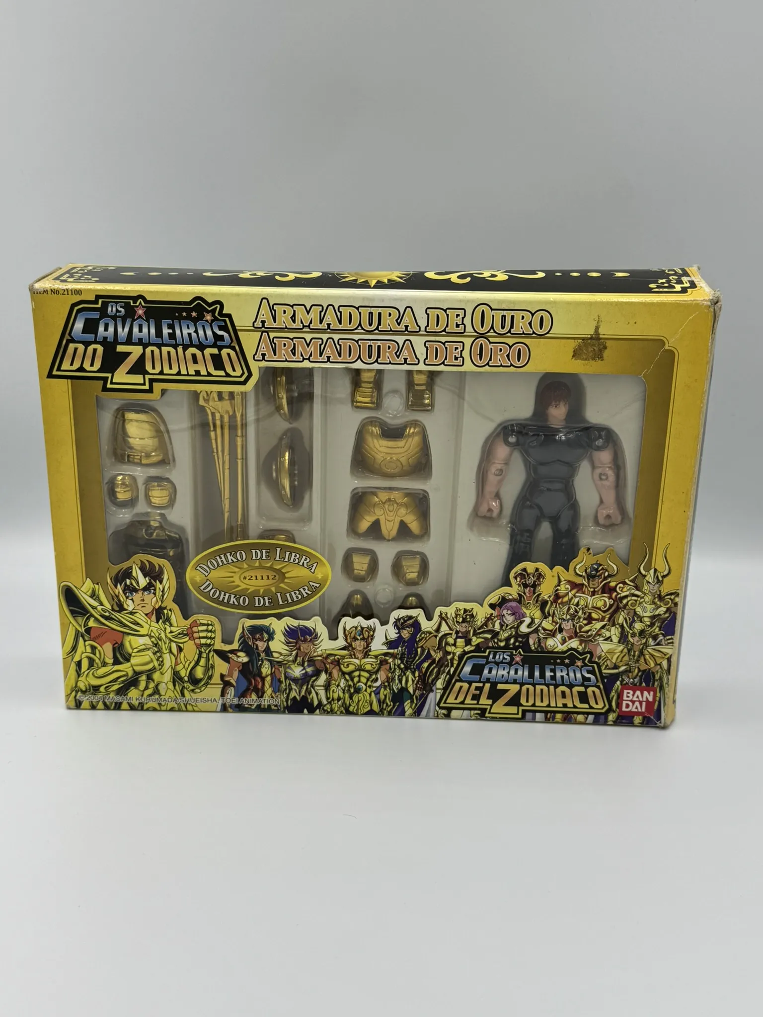 Figura Los Caballeros del Zodiaco - Armadura de Oro - Libra