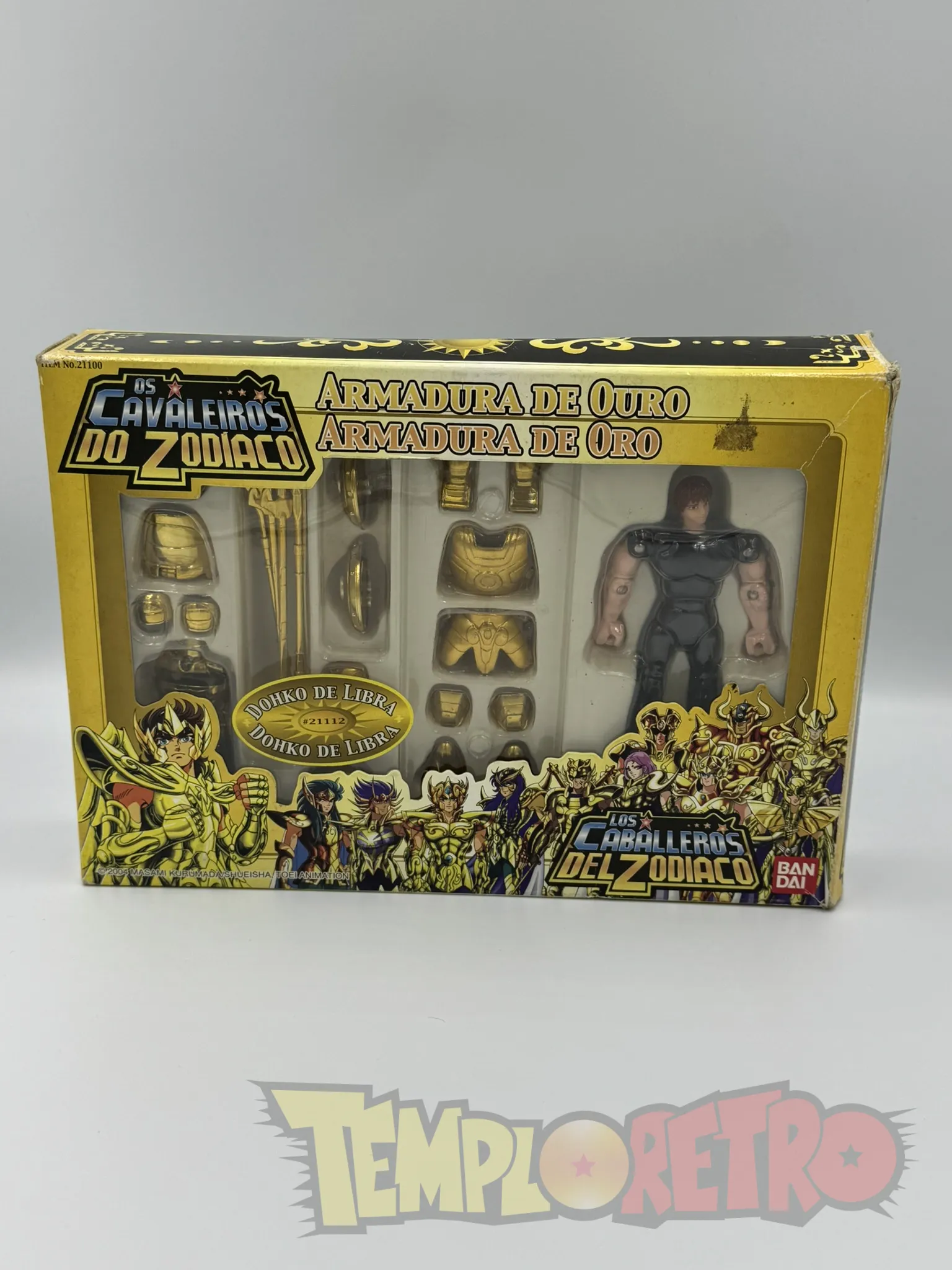 Figura Los Caballeros del Zodiaco - Armadura de Oro - Libra