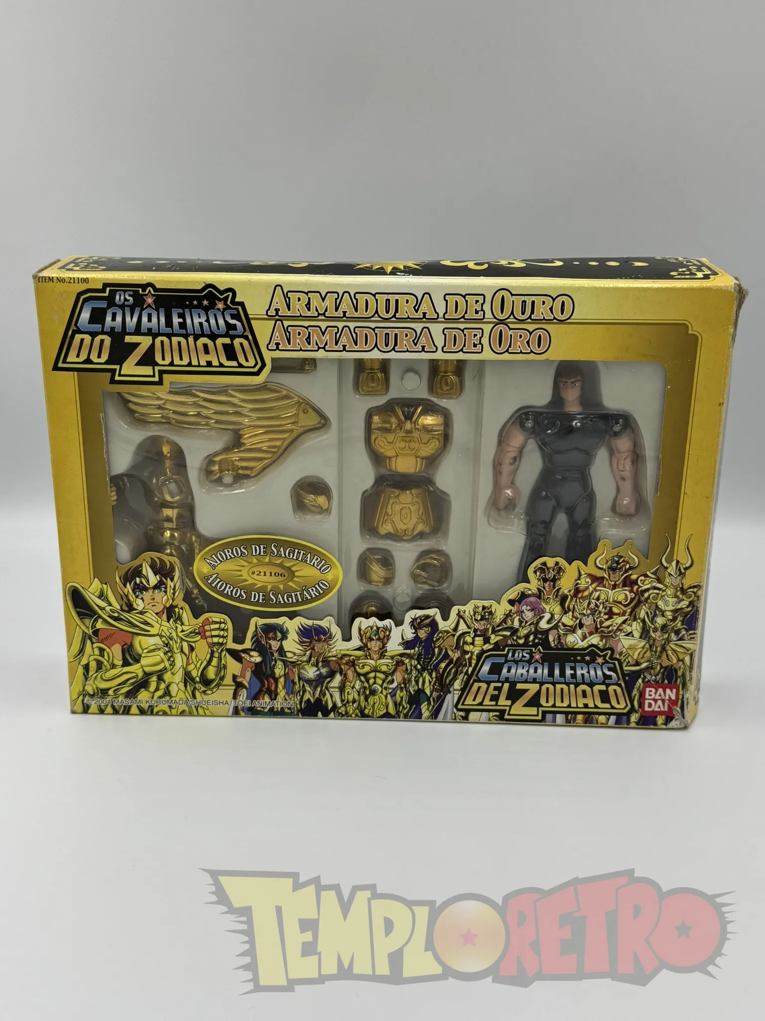 Figura Los Caballeros del Zodiaco - Armadura de Oro - Sagitario
