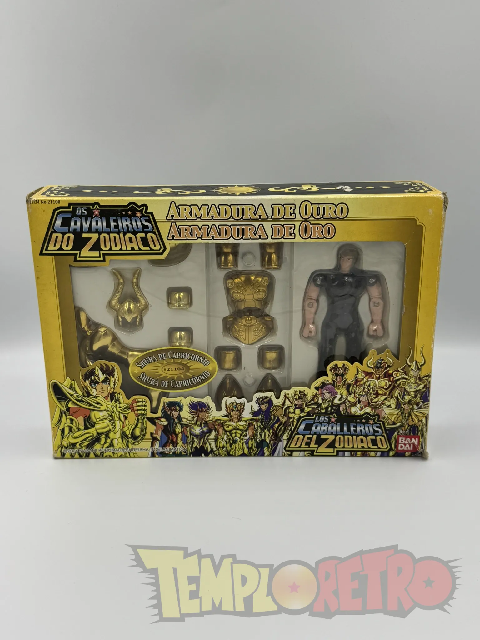 Figura Los Caballeros del Zodiaco - Armadura de Oro - Capricornio