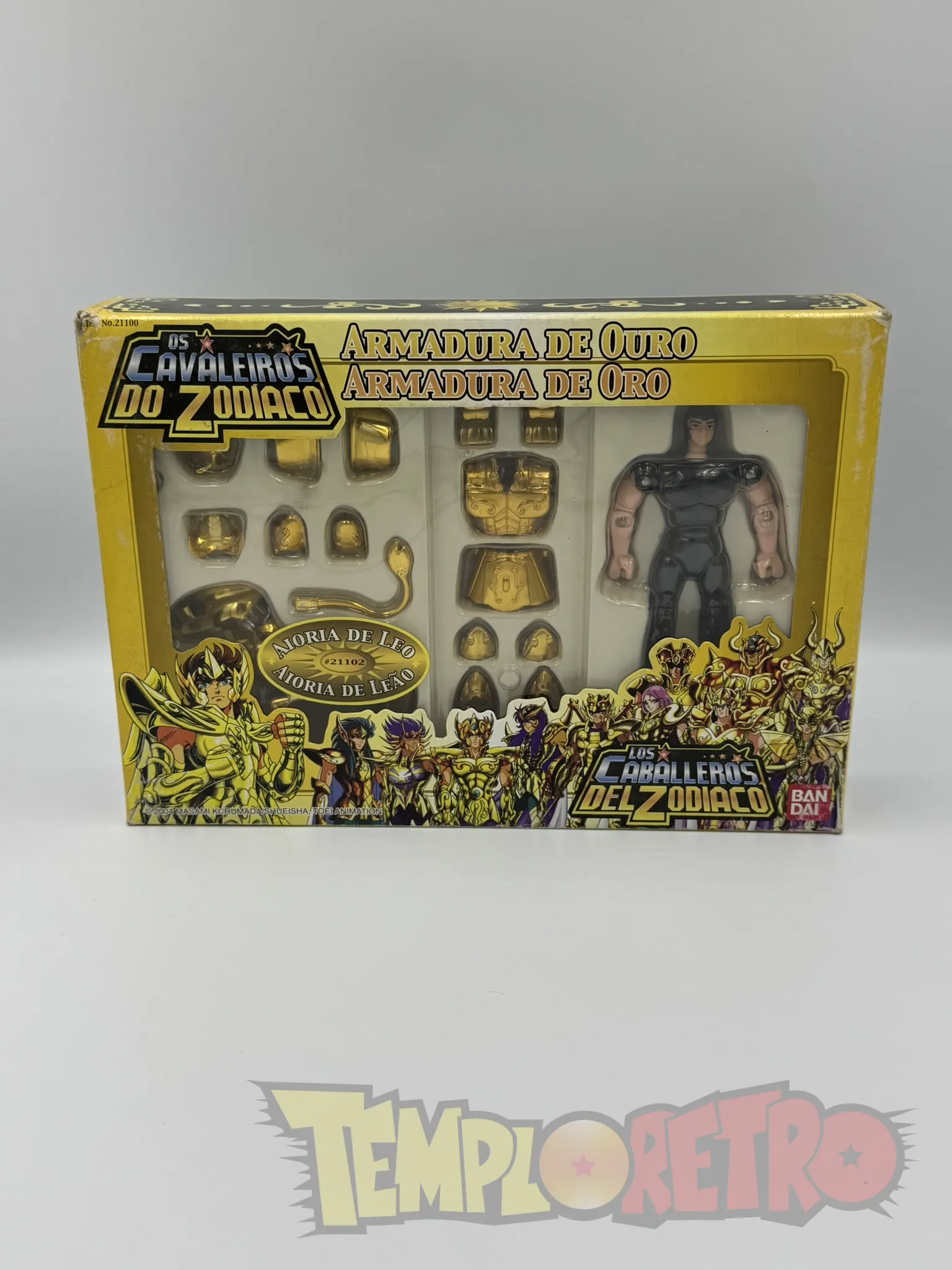 Figura Los Caballeros del Zodiaco - Armadura de Oro - Leo