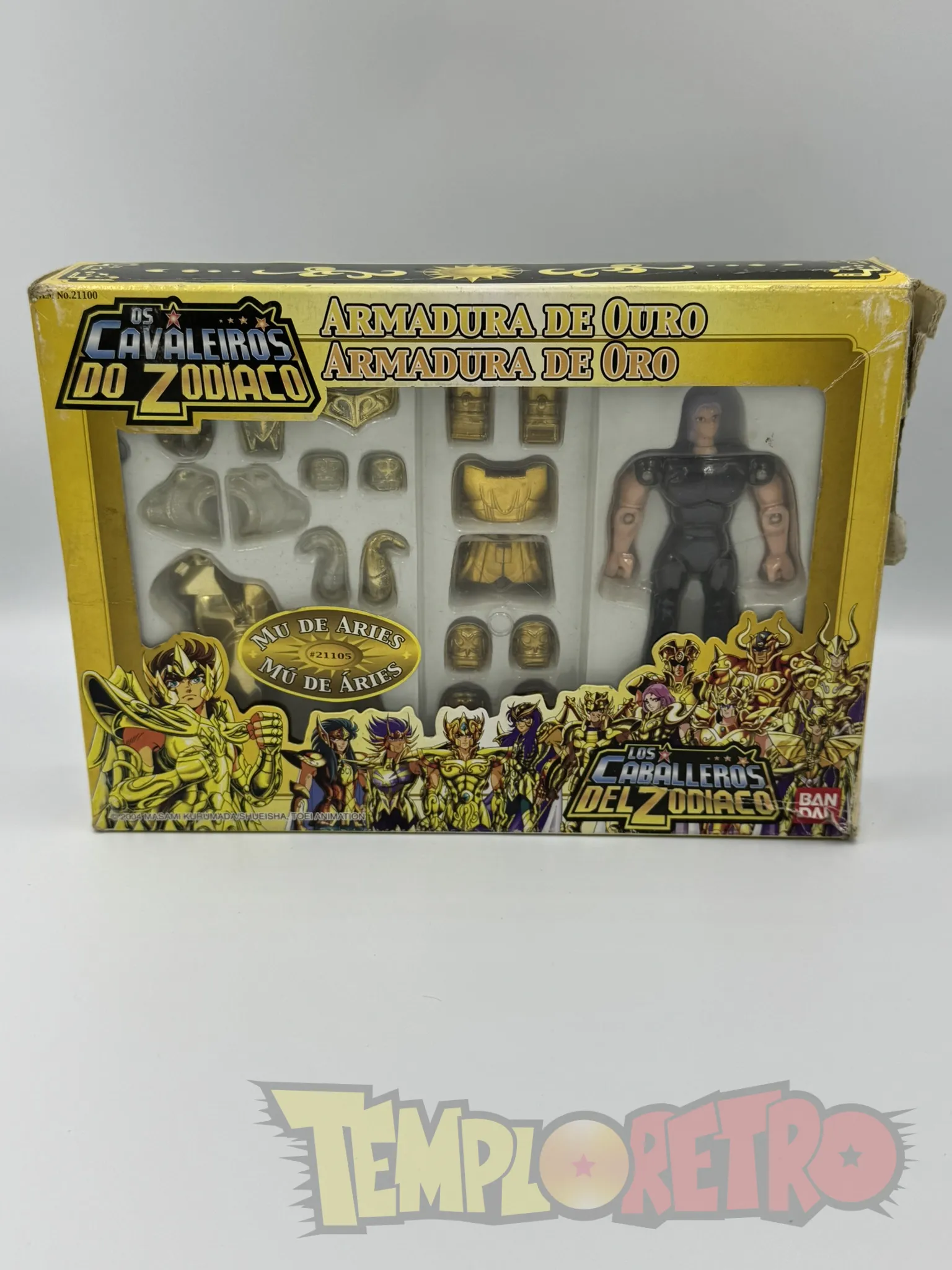 Figura Los Caballeros del Zodiaco - Armadura de Oro - Aries