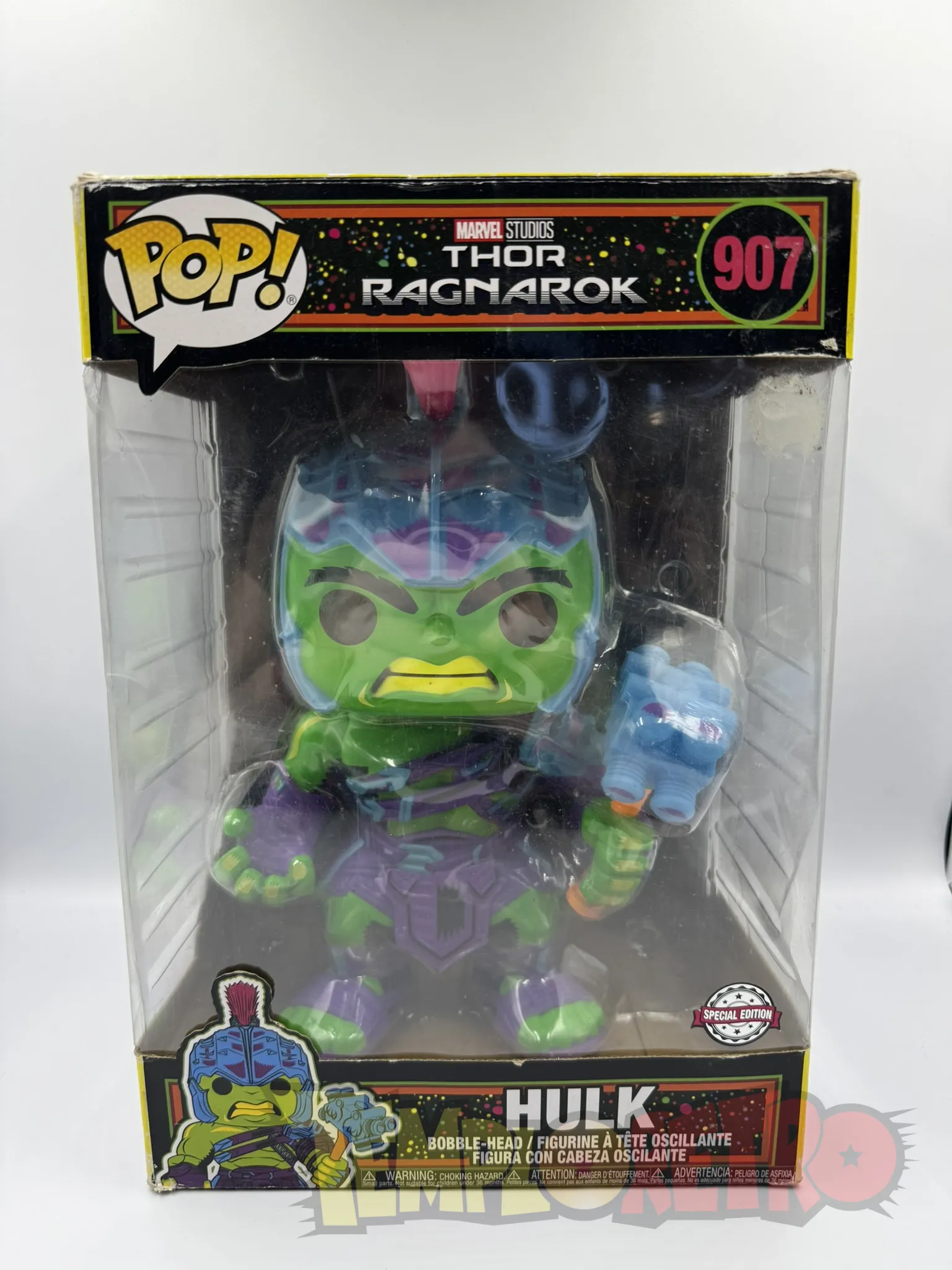 Funk Pop - Marvel Studio - Thor Ragnarok -  Hulk Special Edition (907)