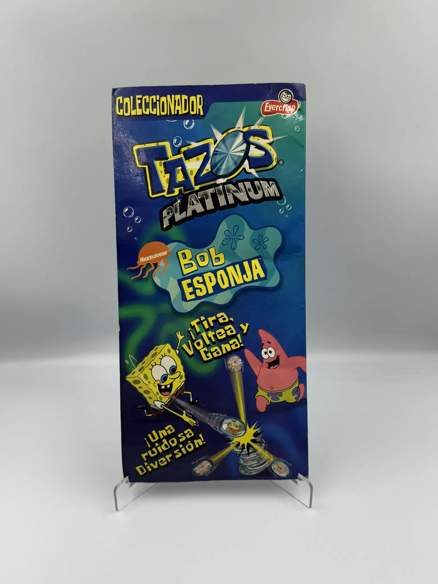 Bob Esponja Tazos Platinum