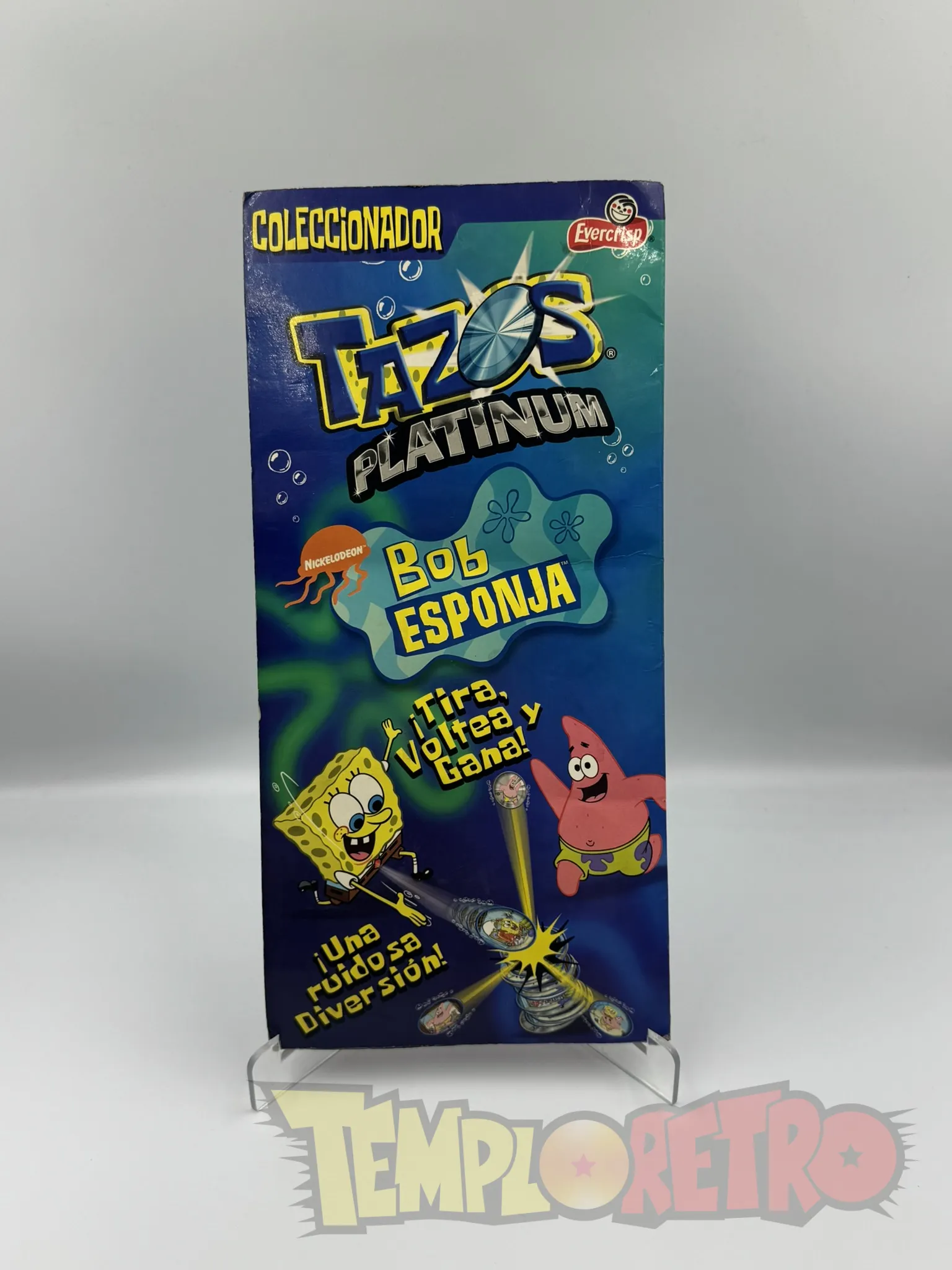 Bob Esponja Tazos Platinum