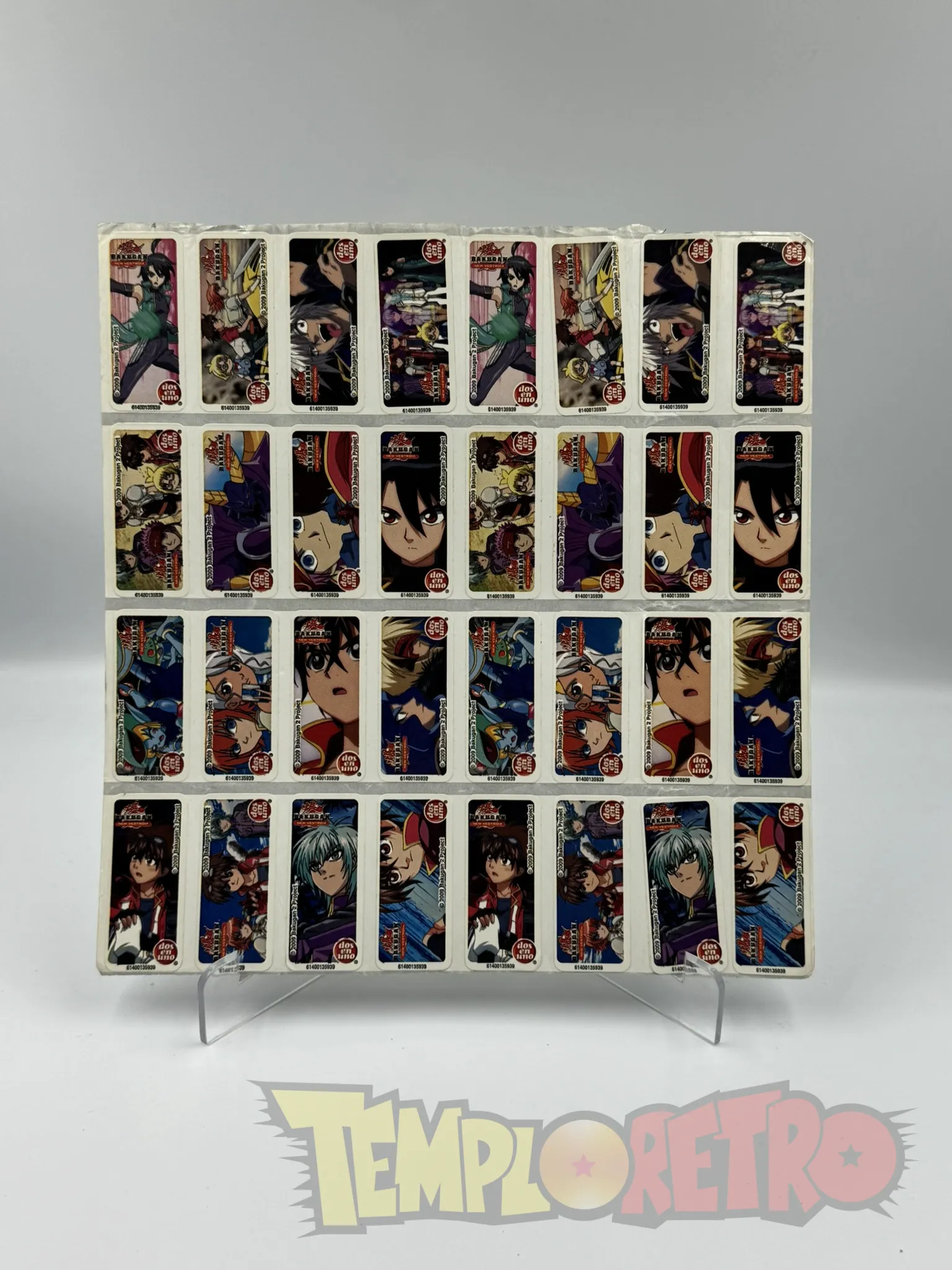 Sticker Chicles -  Bakugan