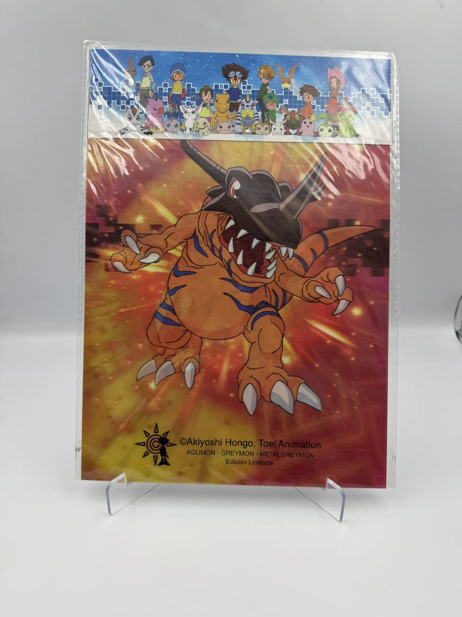 Pack x3 Posters 3D Digimon – Edición Limitada