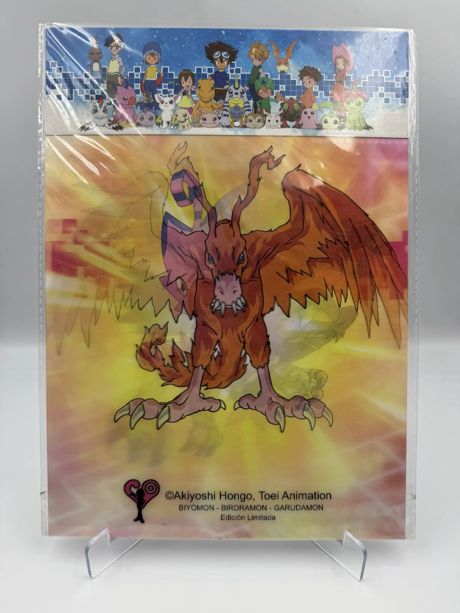 Pack x3 Posters 3D Digimon – Edición Limitada