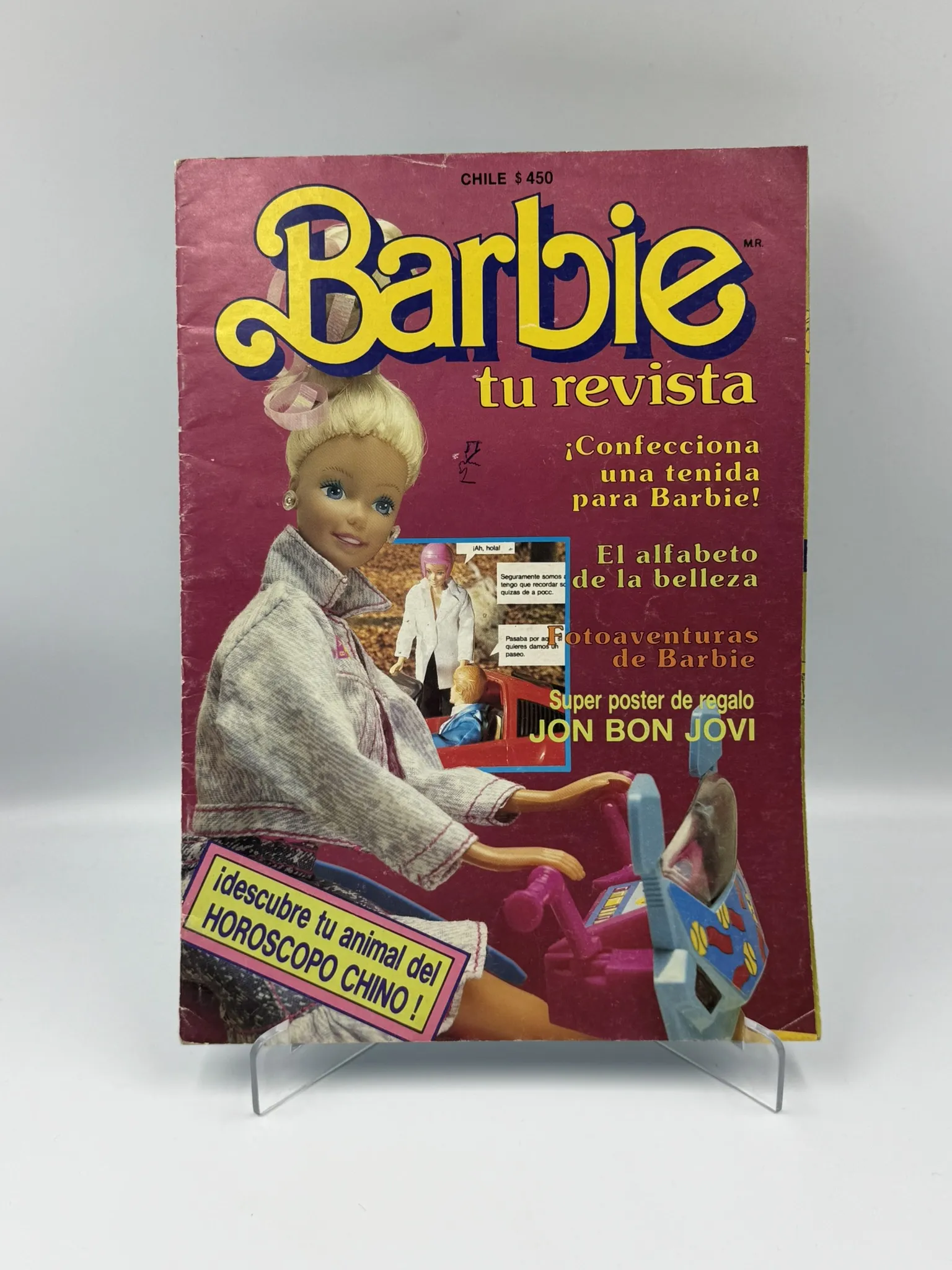 Revista Barbie Chile – Edición Vintage con Jon Bon Jovi