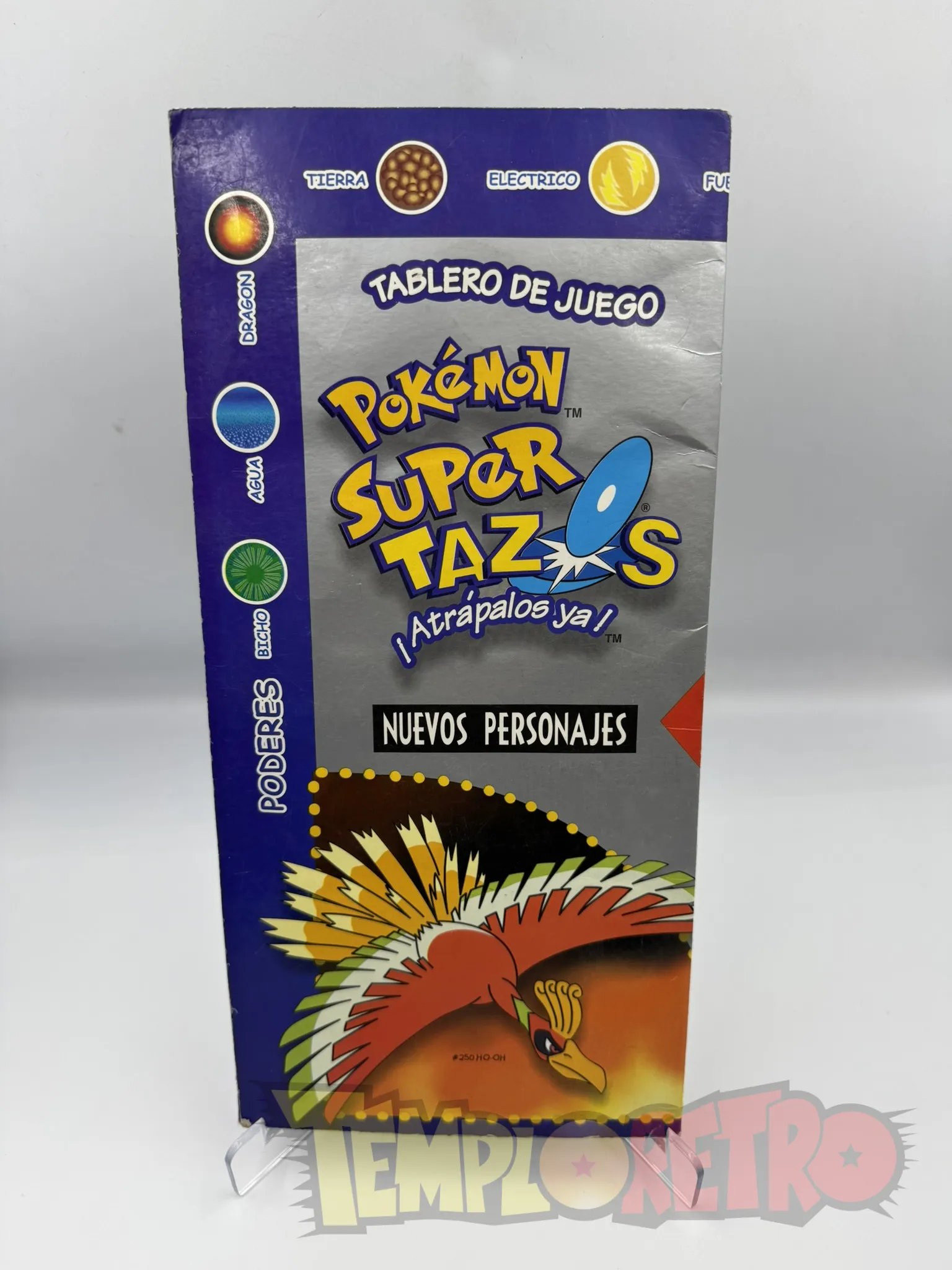 Coleccionador Tazos Pokemon Gold and Silver + Tazos