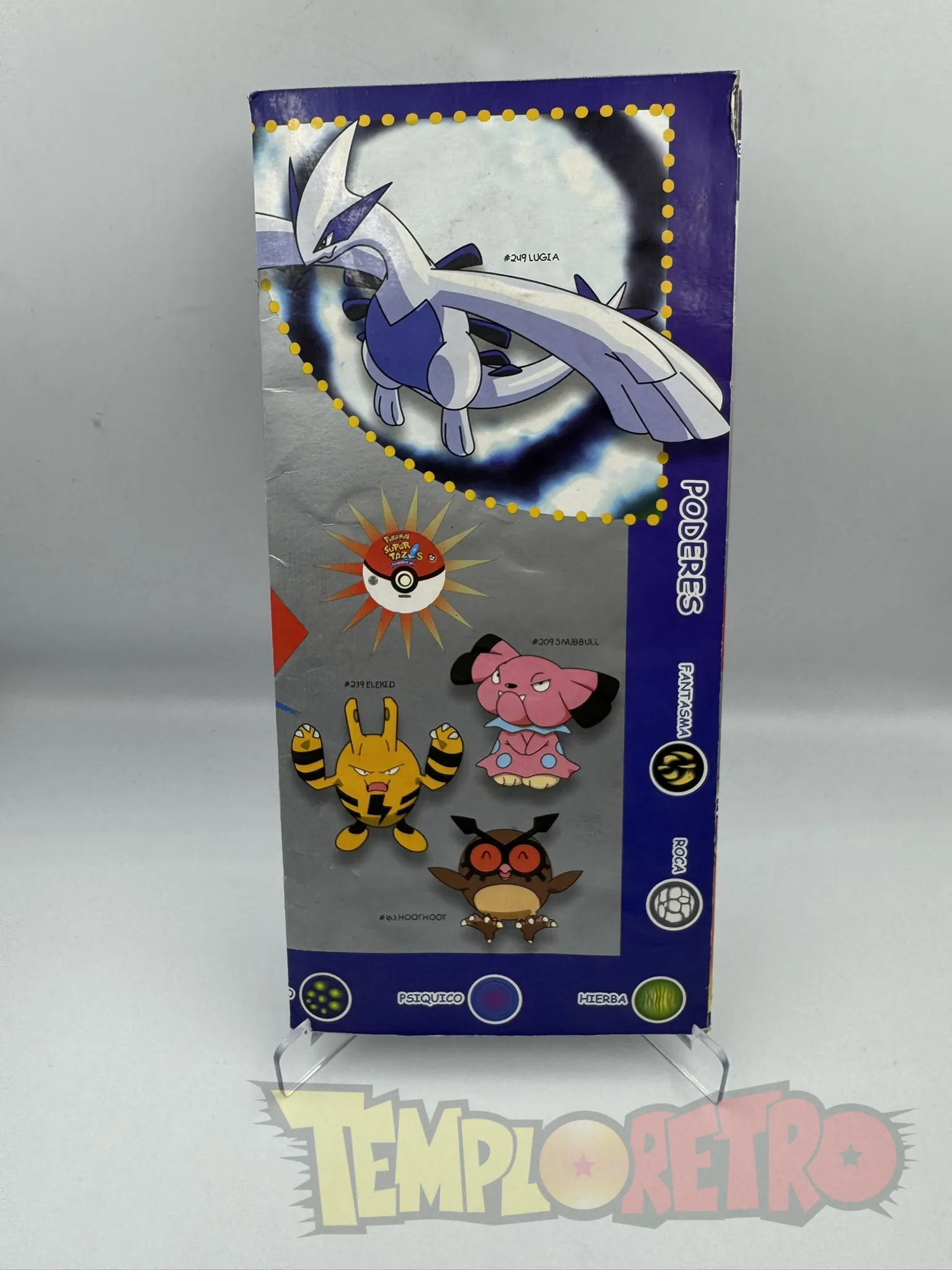 Coleccionador Tazos Pokemon Gold and Silver + Tazos