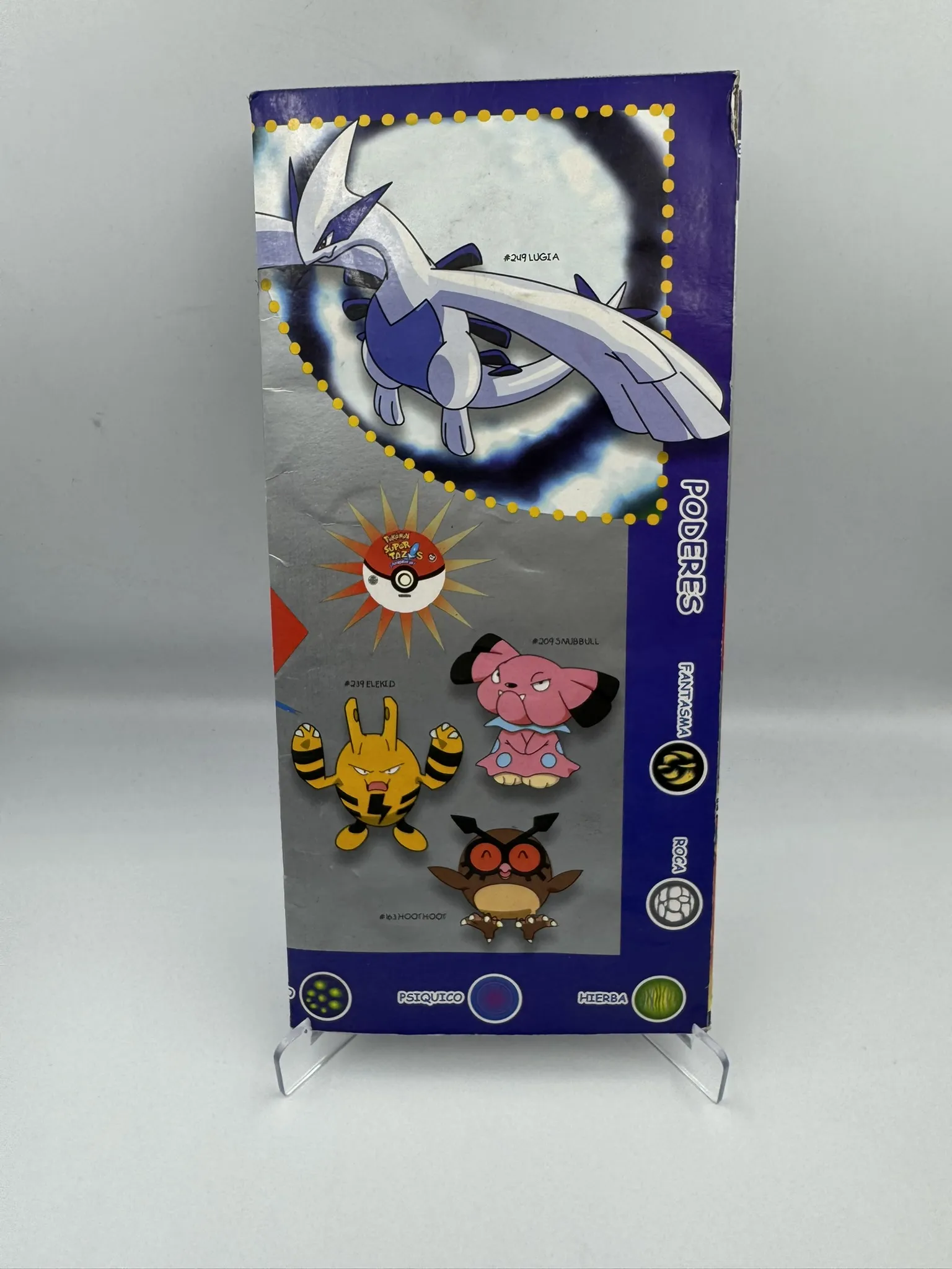Coleccionador Tazos Pokemon Gold and Silver + Tazos