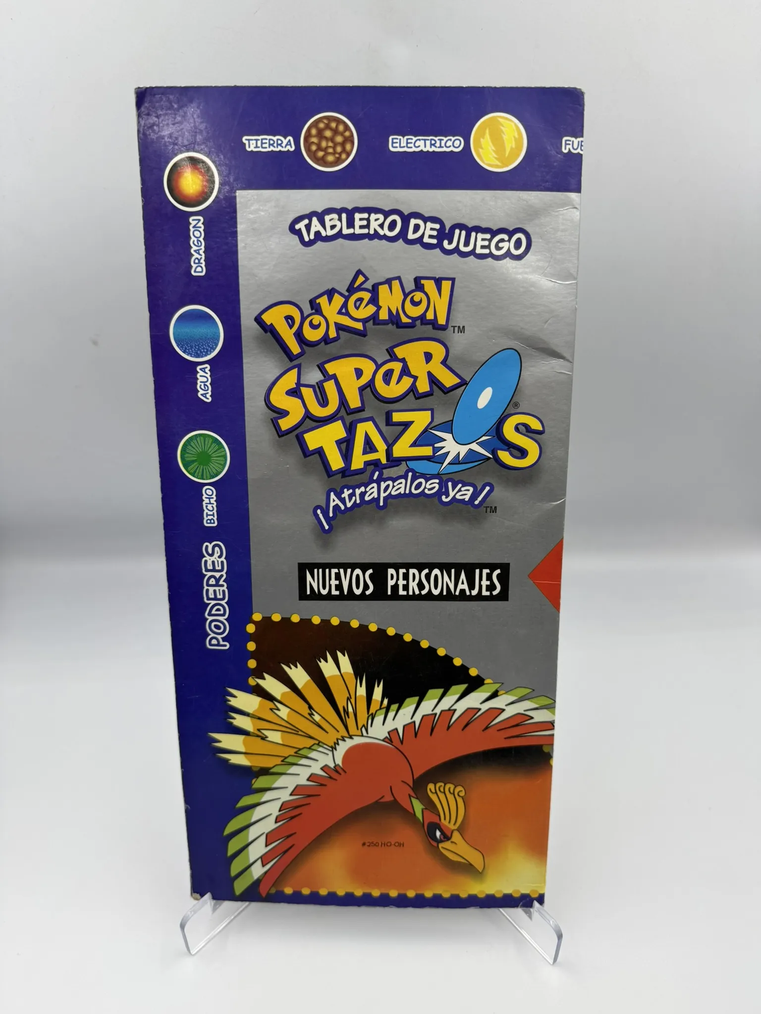 Coleccionador Tazos Pokemon Gold and Silver + Tazos