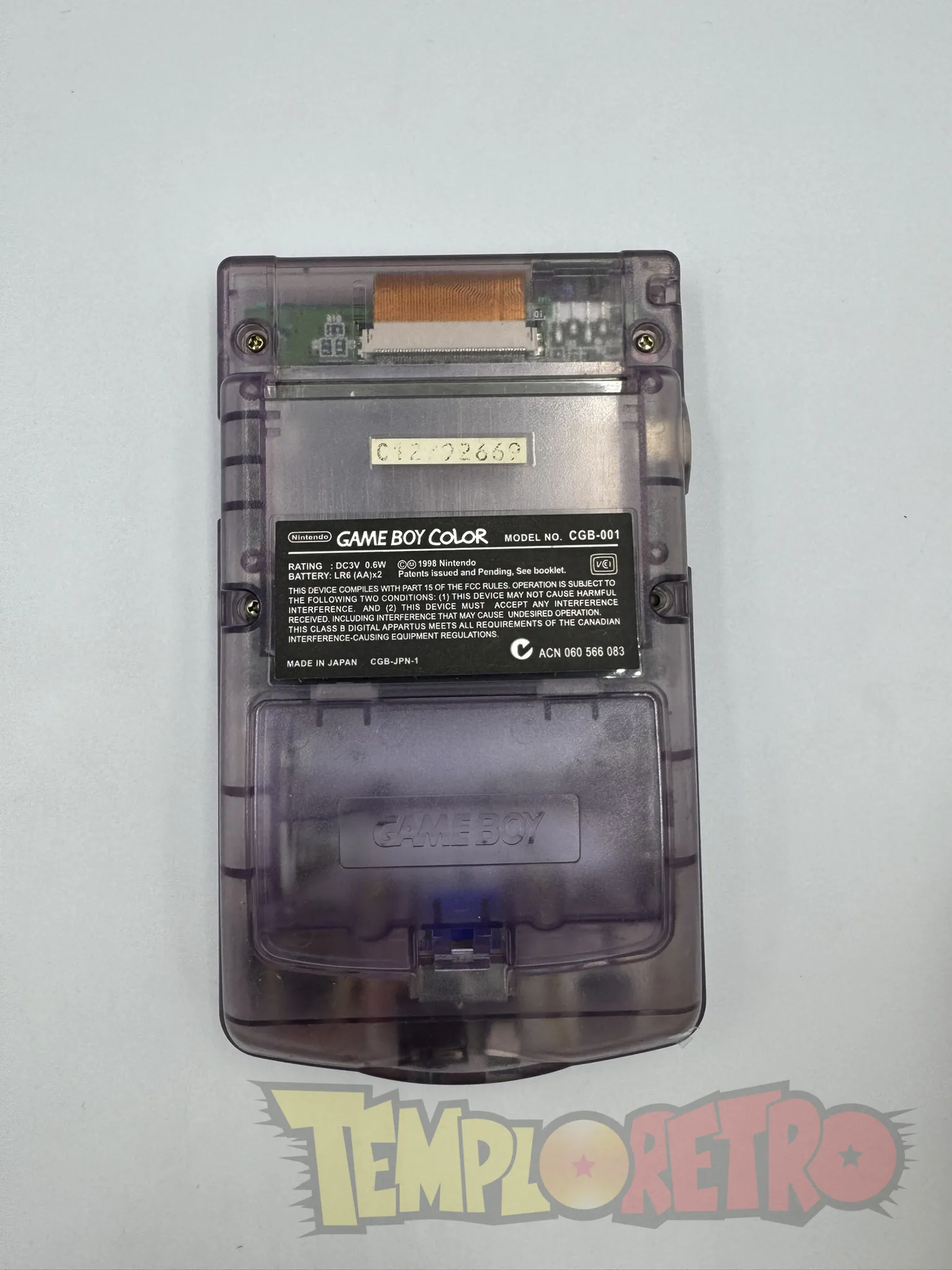 Game Boy Color (Transparente)