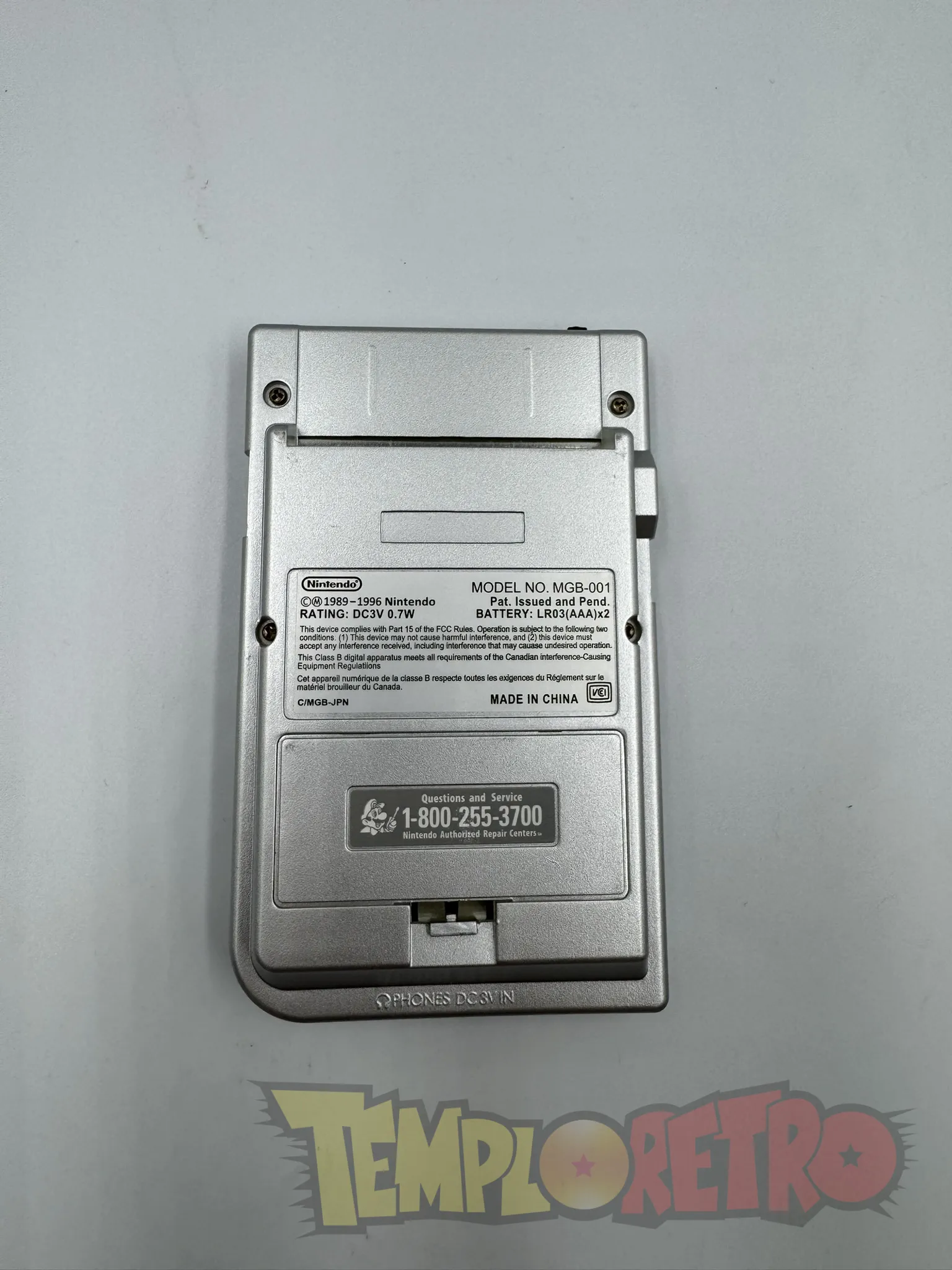 Game Boy Pocket (Silver)