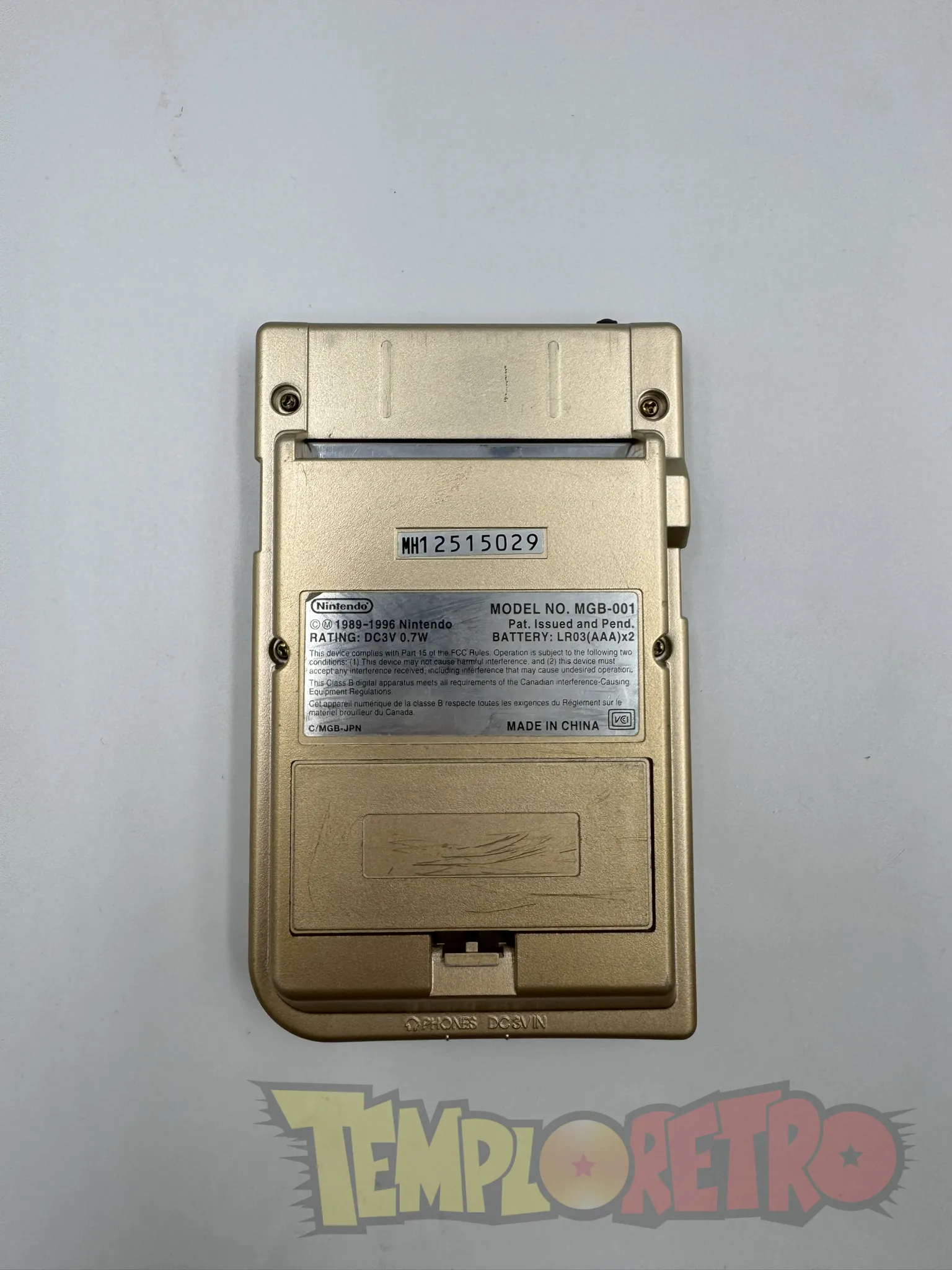 Game Boy Pocket (Gold)