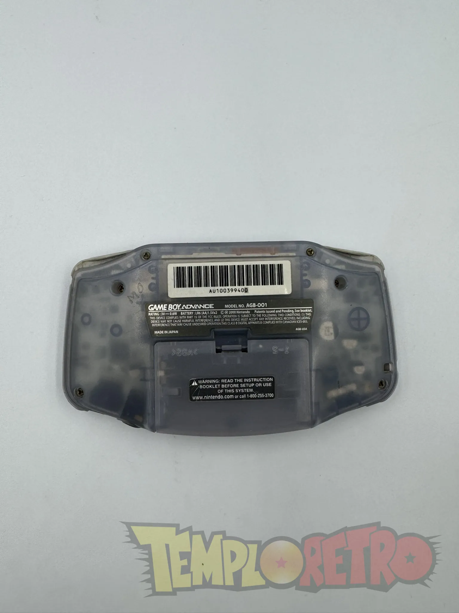 Game Boy Advance (Transparente)