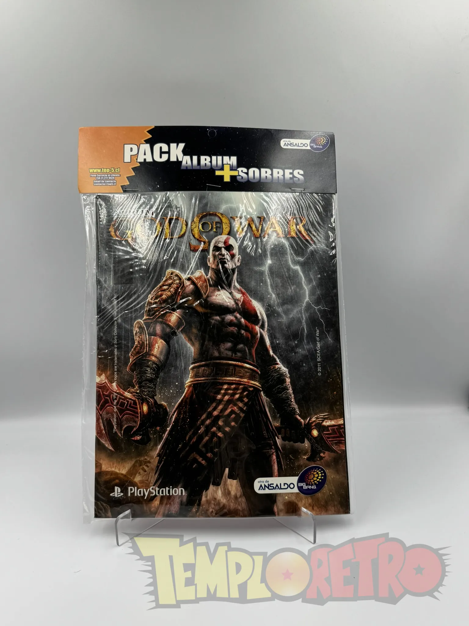 God of War -  Pack Album + Sobres