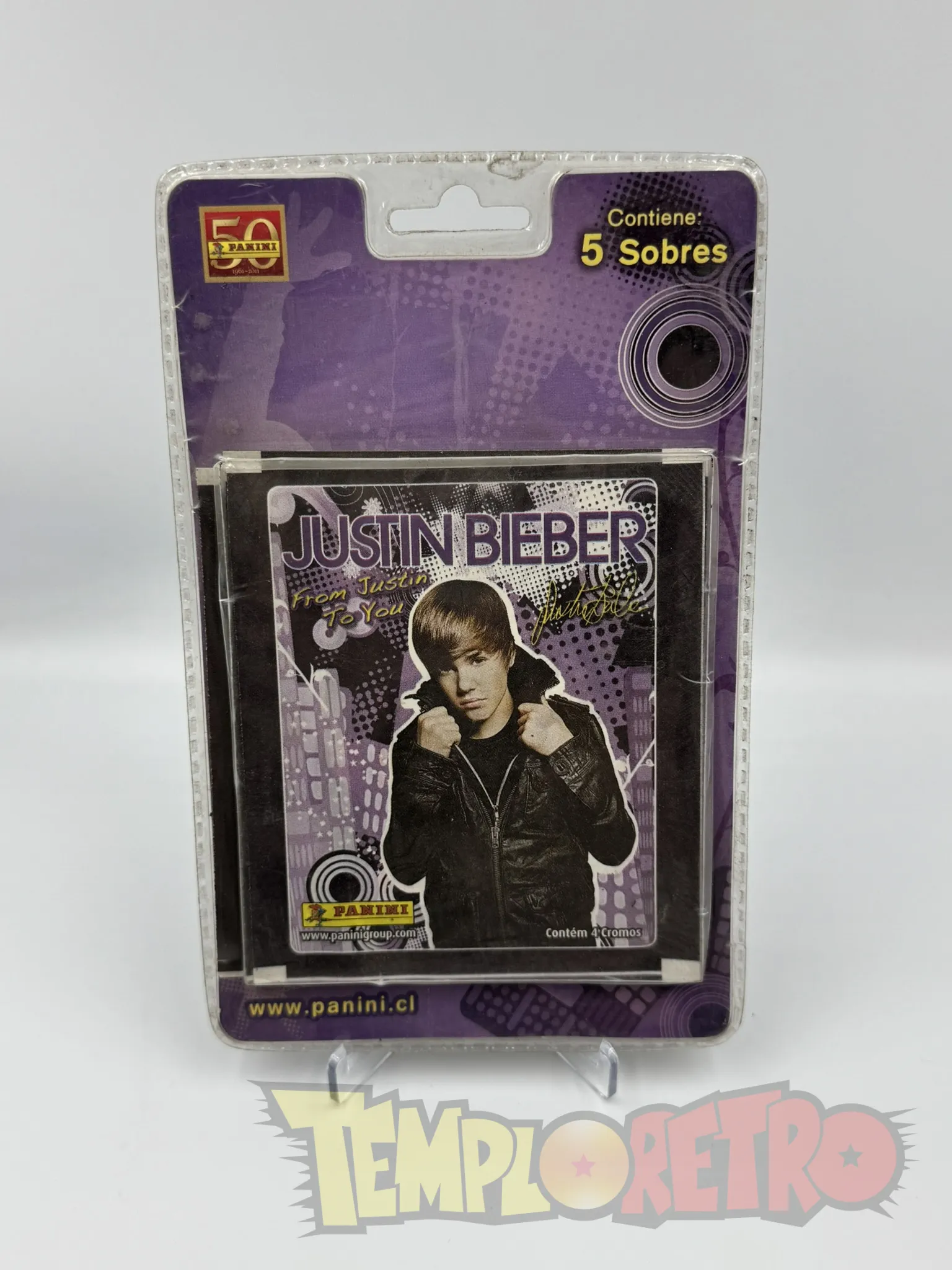 Justin Bieber - From Justin to you - Blister 5 Sobres