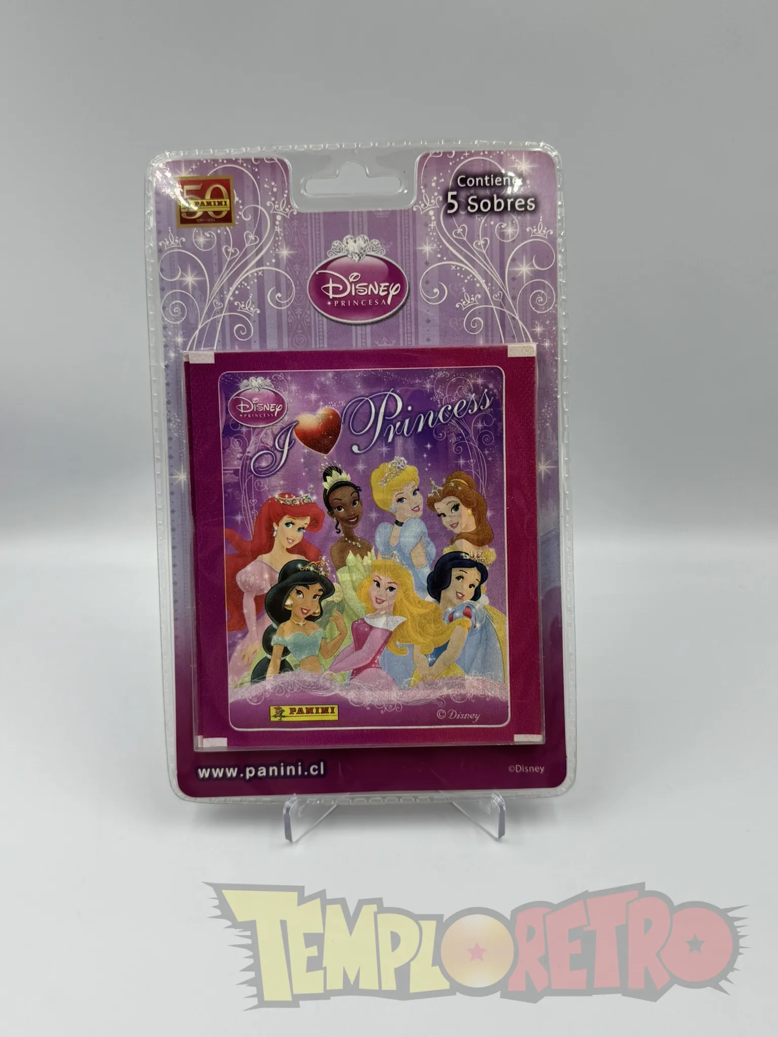 Disney Princess - I Love Princess- Blister 5 Sobres