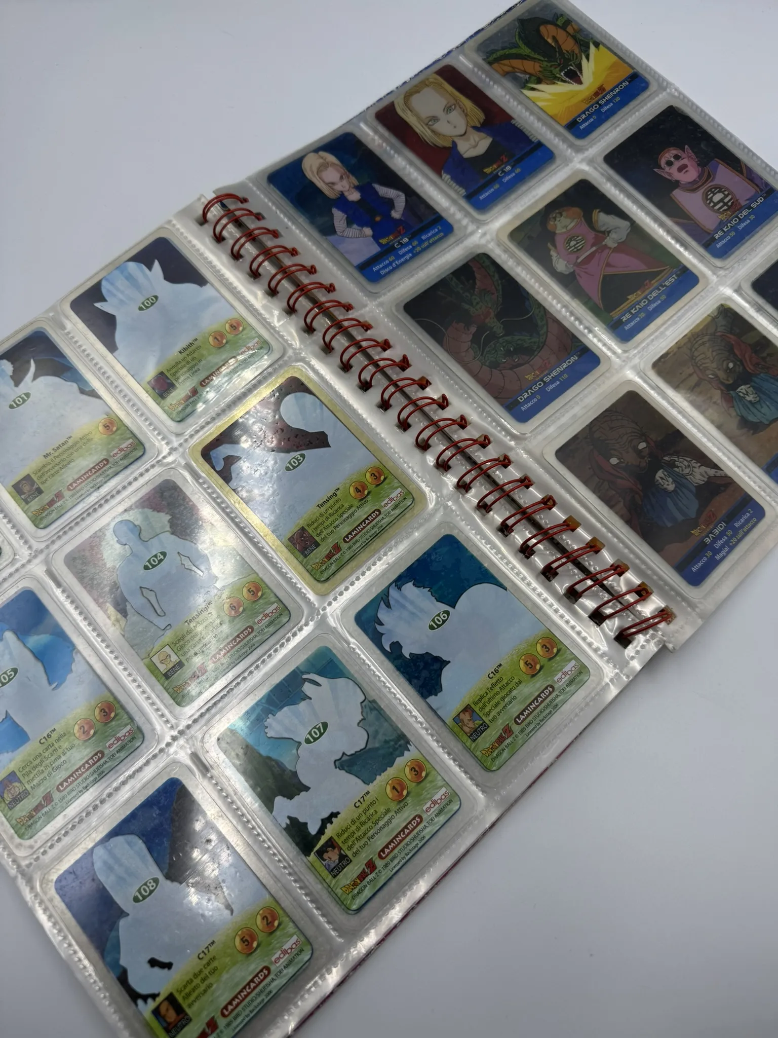 Dragon Ball Z - Serie Oro - Lamincards