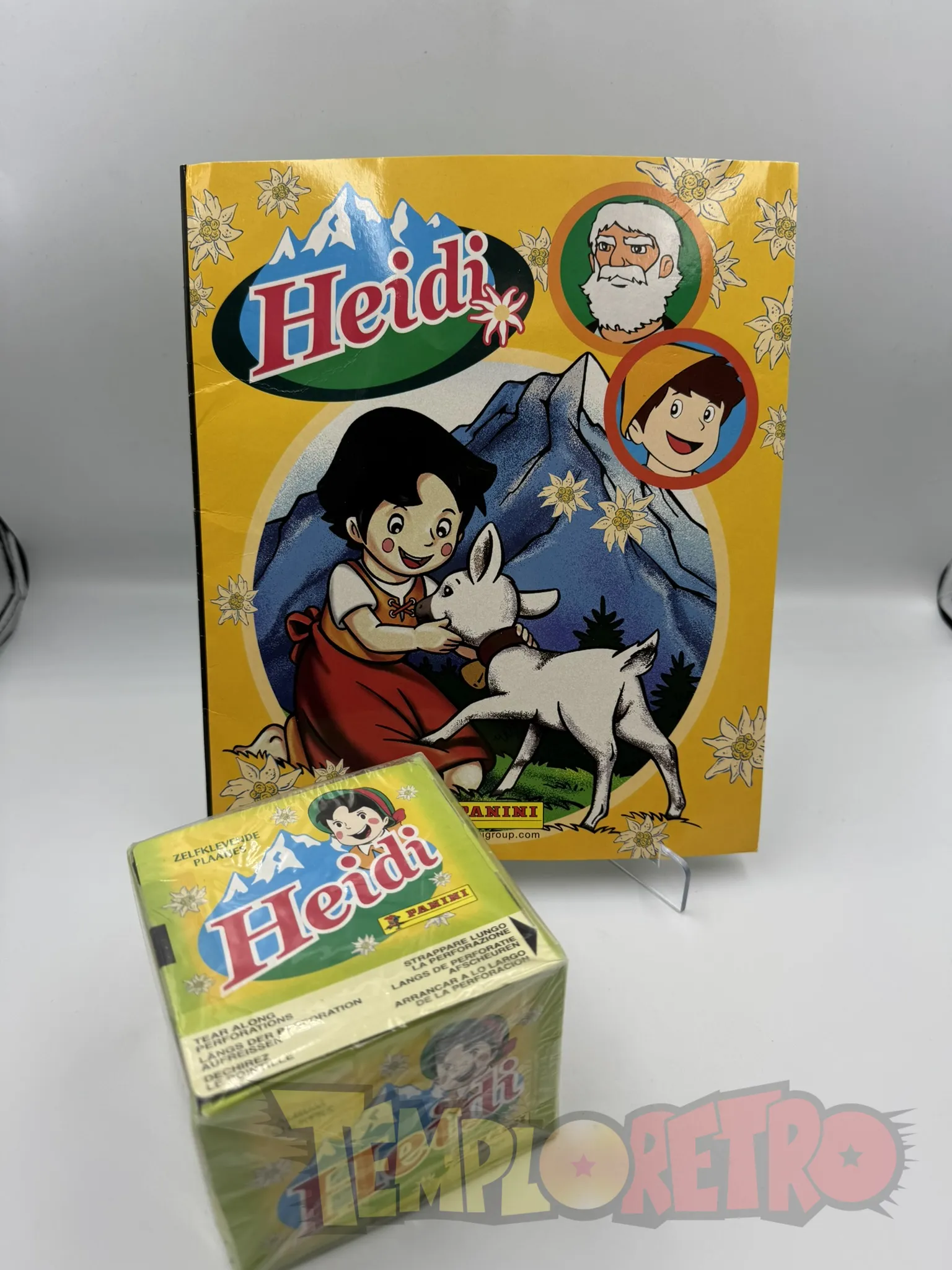 Heidi - Album vacío + Caja 50 Sobres sellada