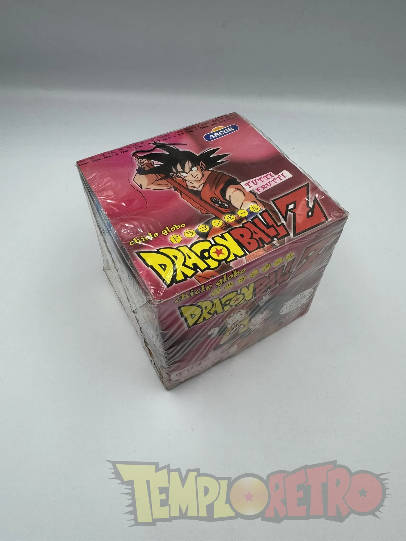 Dragon Ball Z 3 - Caja chicles Arcor SELLADA