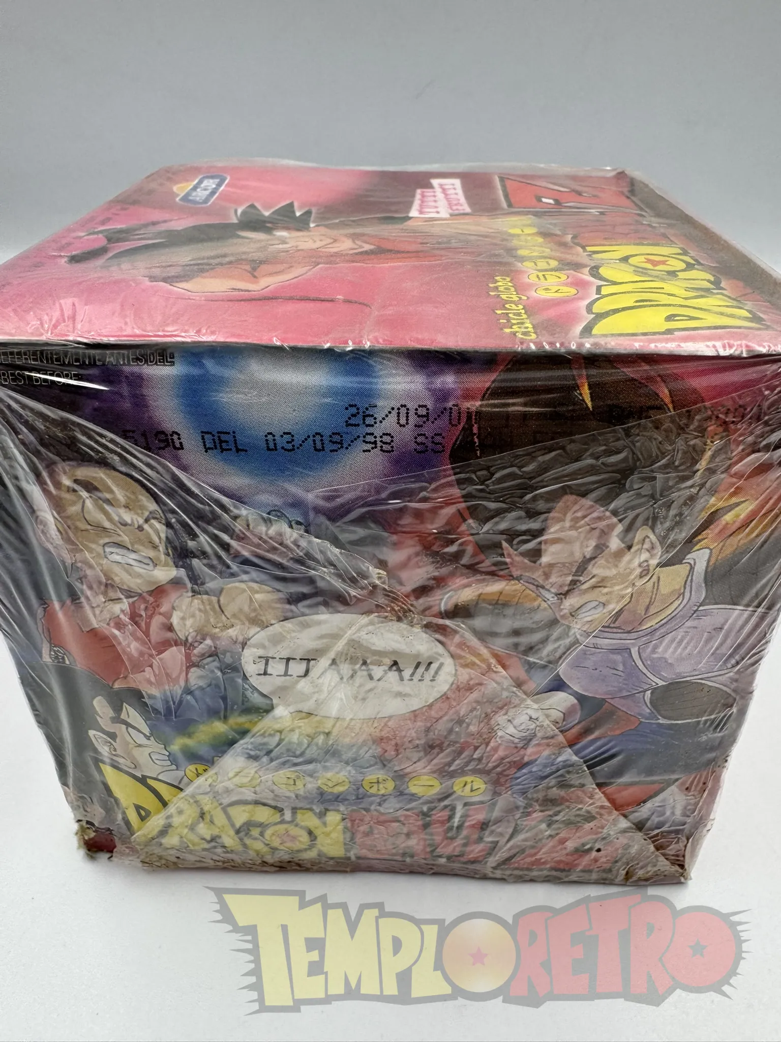 Dragon Ball Z 3 - Caja chicles Arcor SELLADA