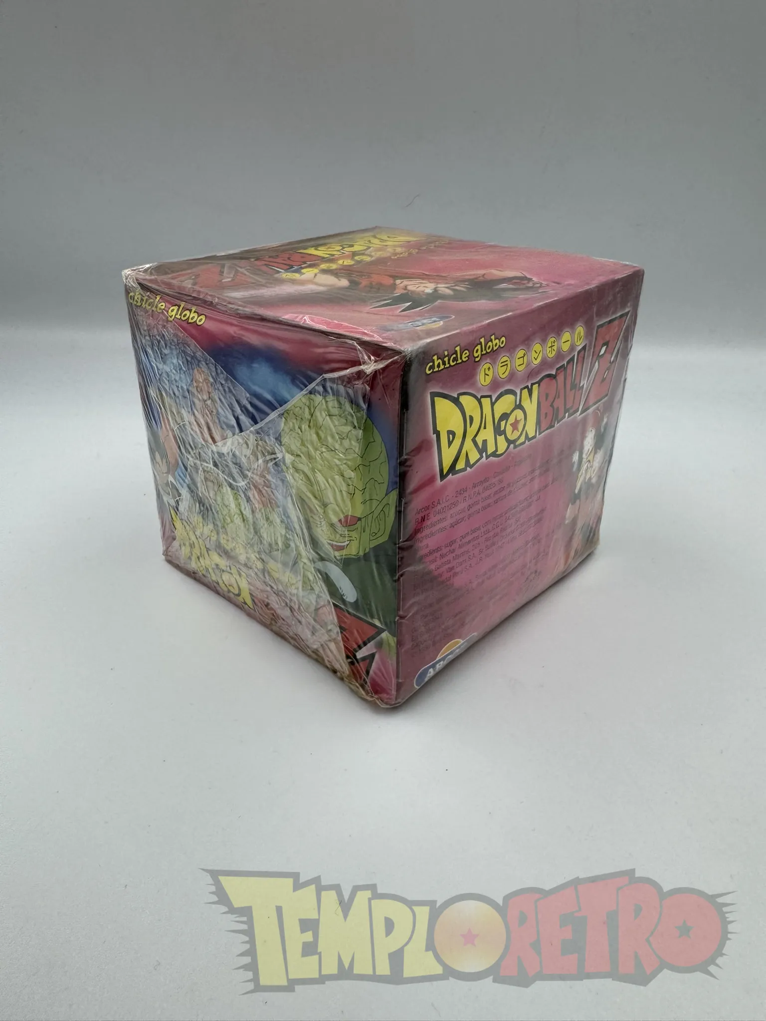 Dragon Ball Z 3 - Caja chicles Arcor SELLADA