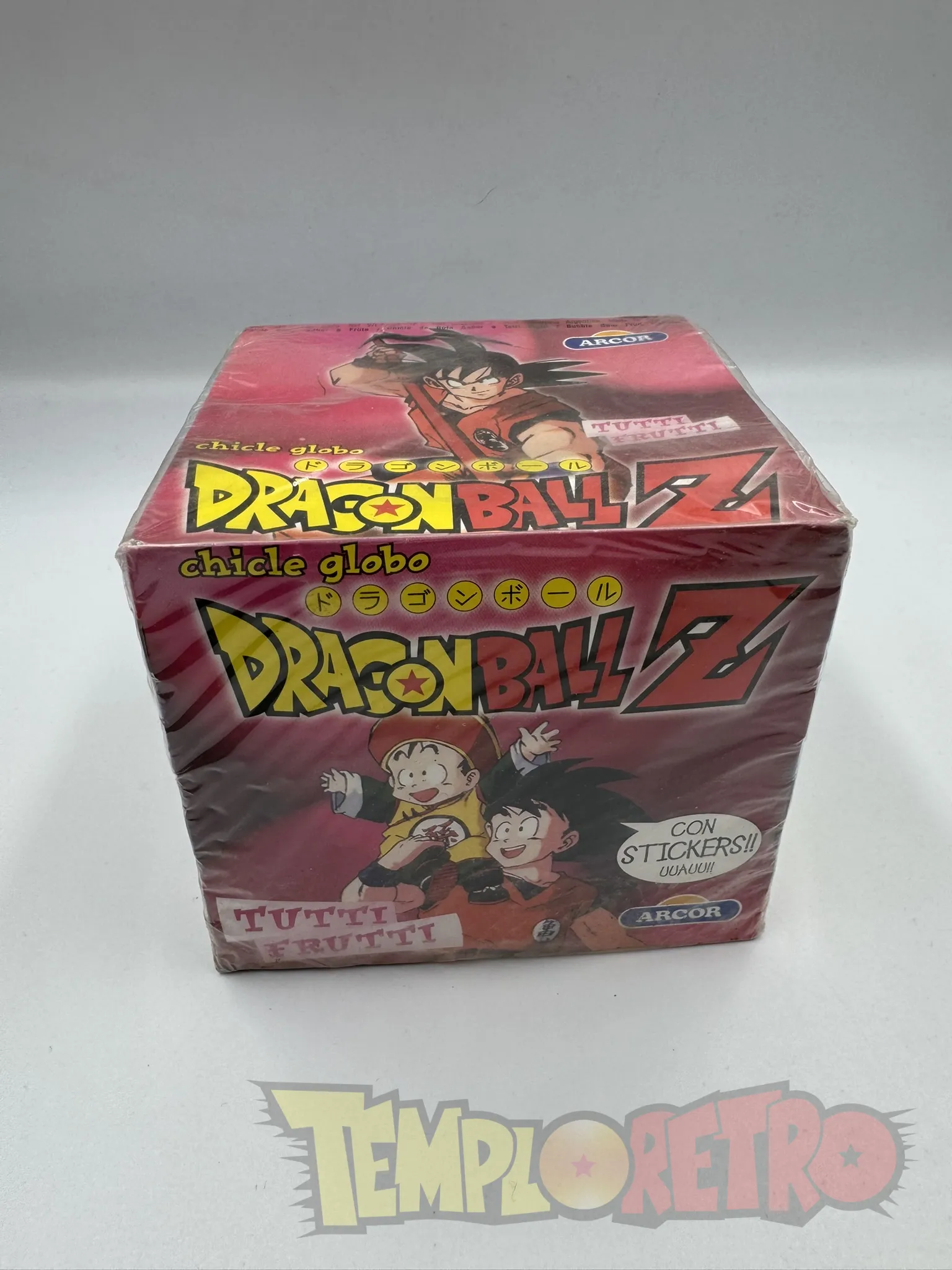 Dragon Ball Z 3 - Caja chicles Arcor SELLADA