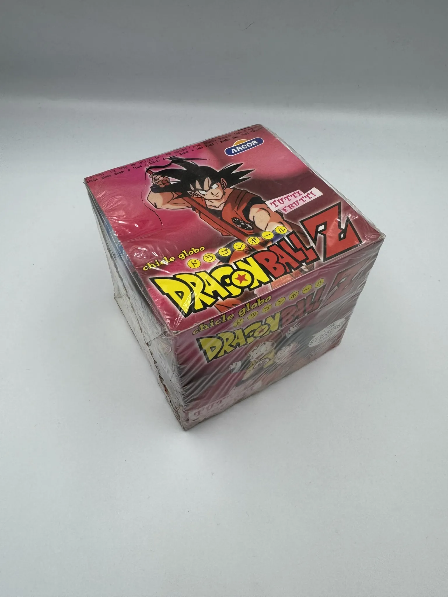 Dragon Ball Z 3 - Caja chicles Arcor SELLADA