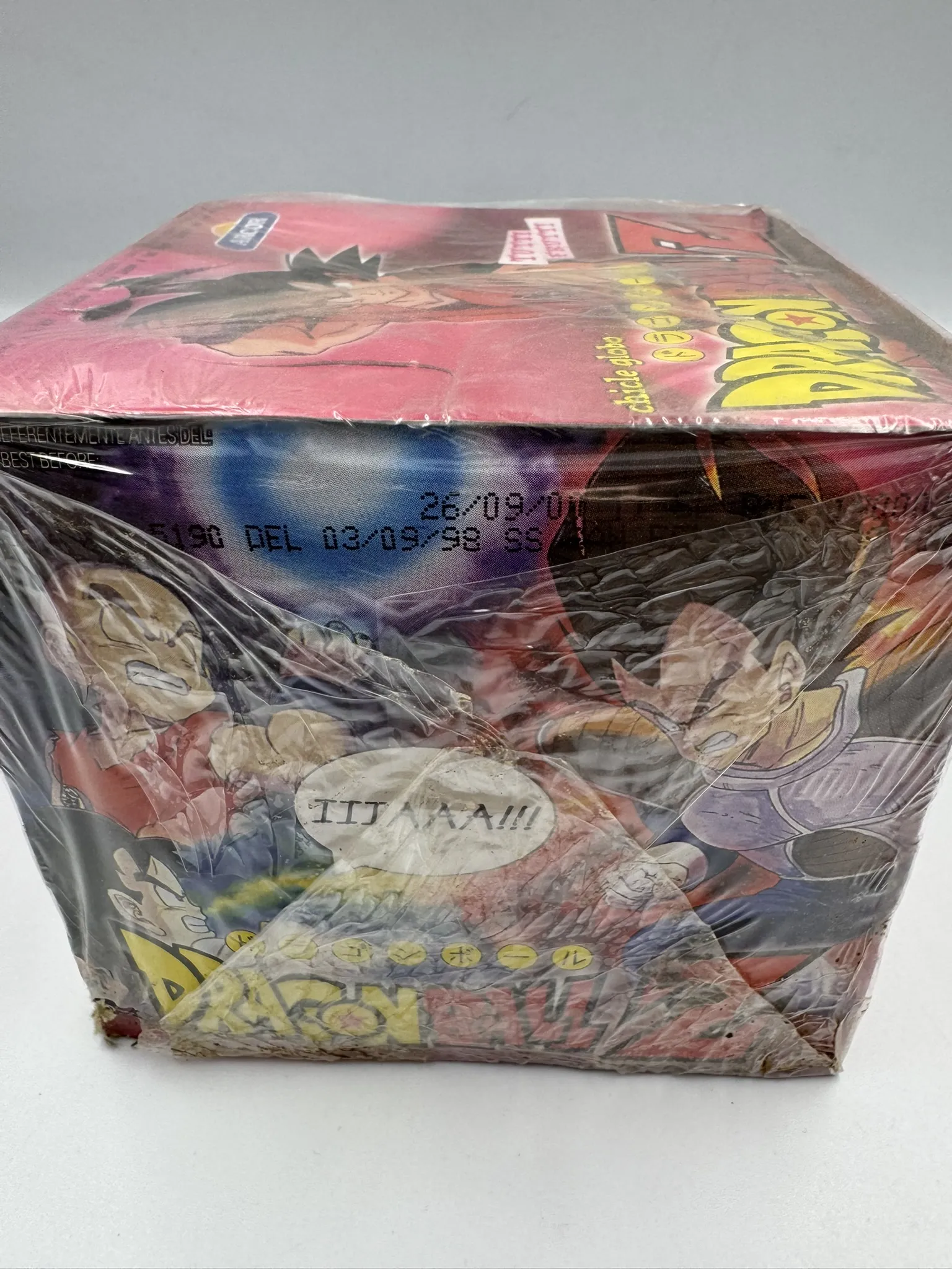 Dragon Ball Z 3 - Caja chicles Arcor SELLADA
