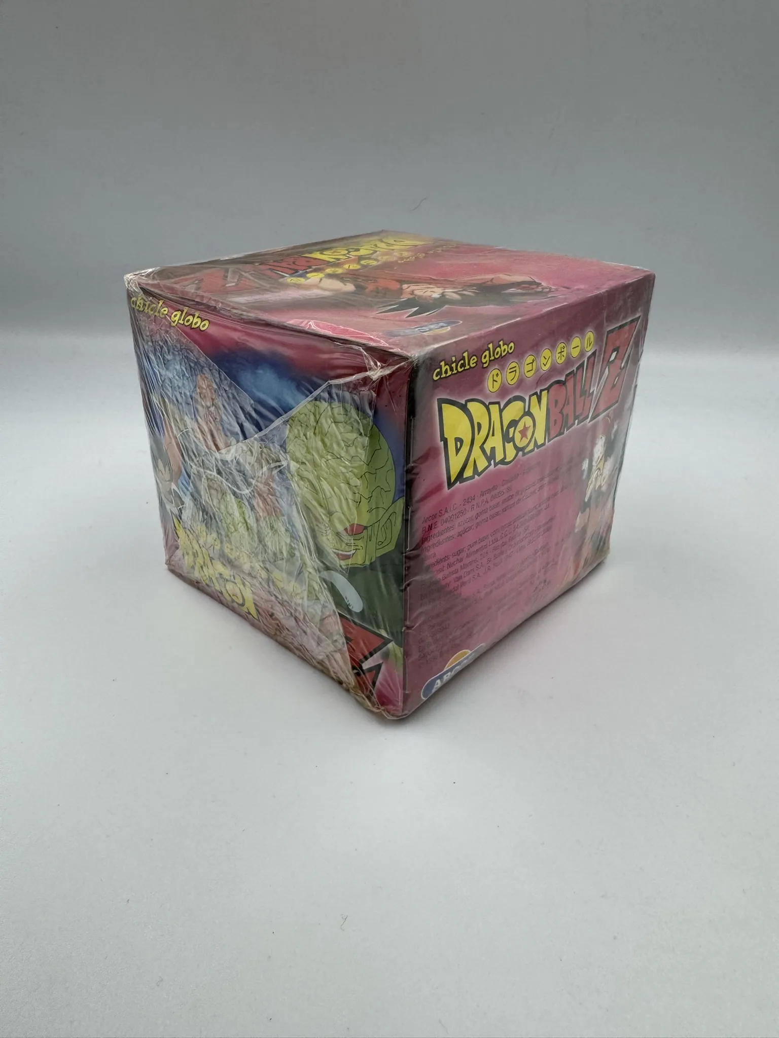 Dragon Ball Z 3 - Caja chicles Arcor SELLADA