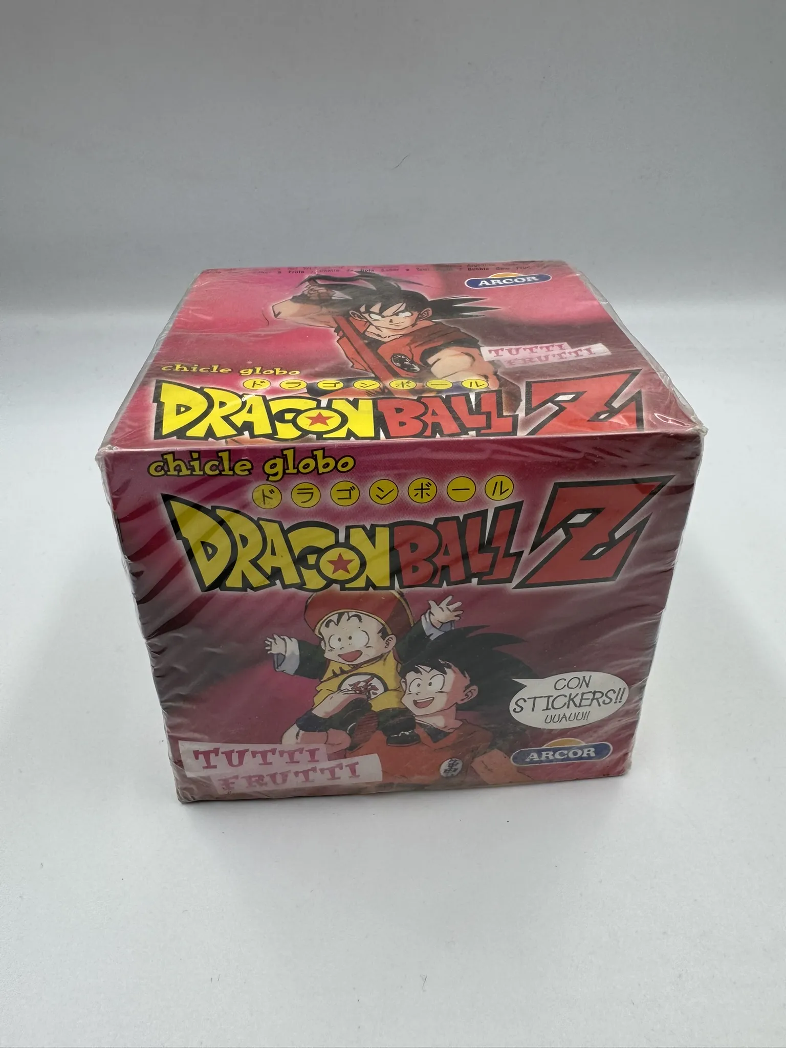 Dragon Ball Z 3 - Caja chicles Arcor SELLADA