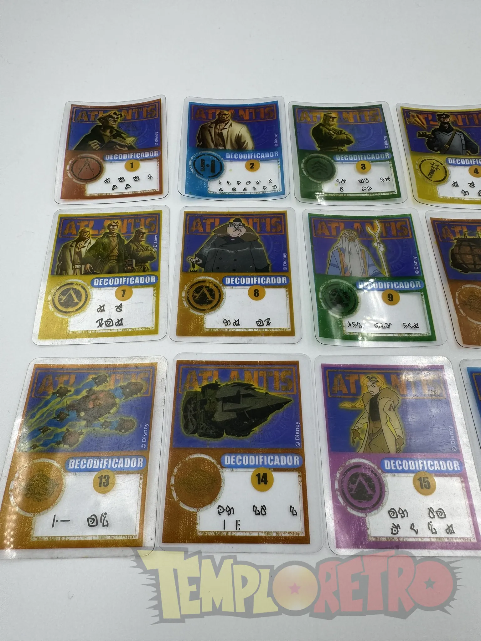 Atlantis - Cartas Set Completo 