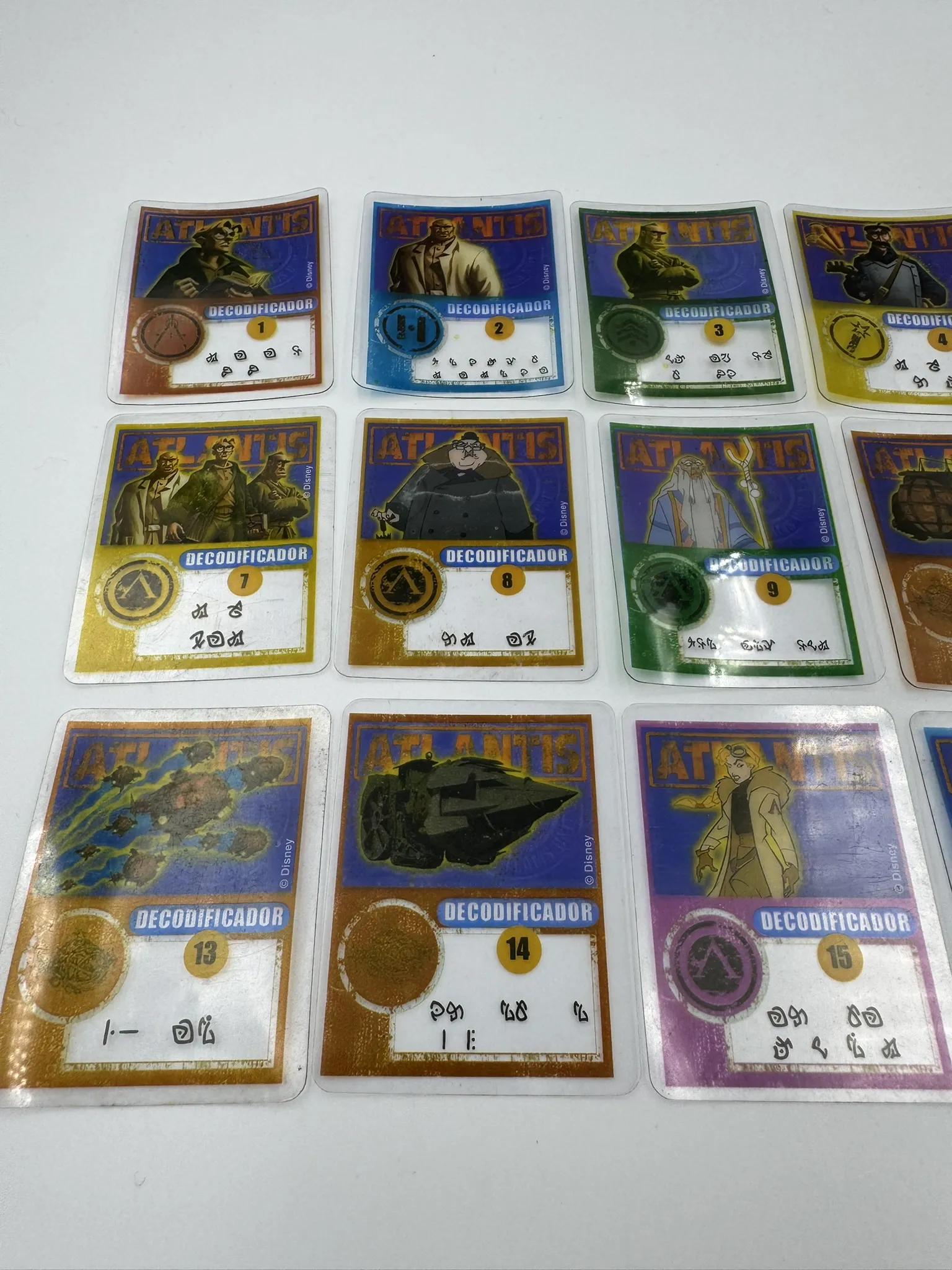 Atlantis - Cartas Set Completo 
