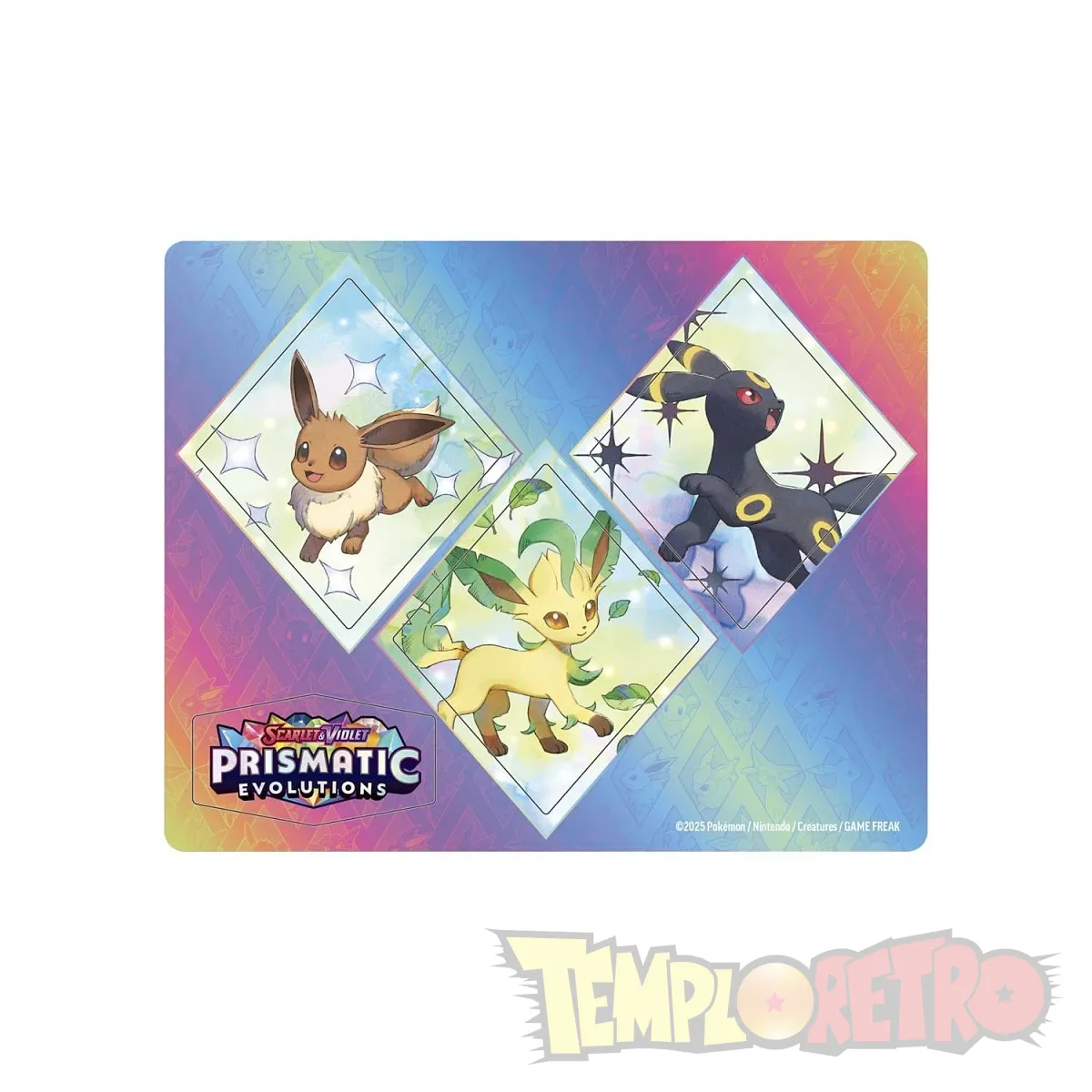 Prismatic Evolution Tech Sticker Box - ESP