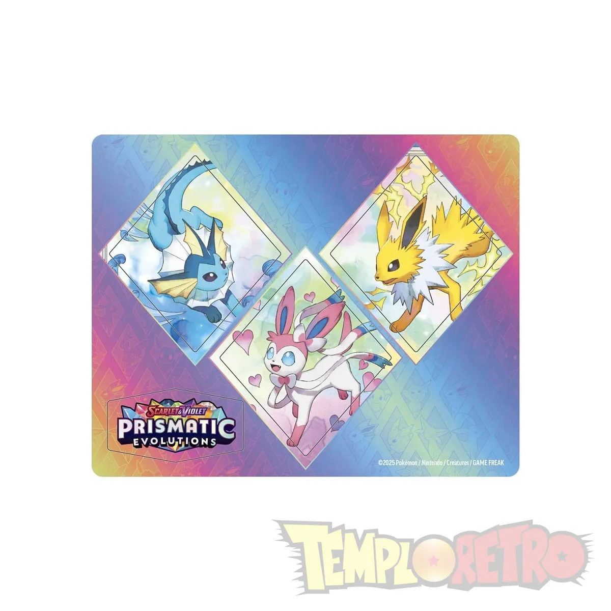Prismatic Evolution Tech Sticker Box - ESP