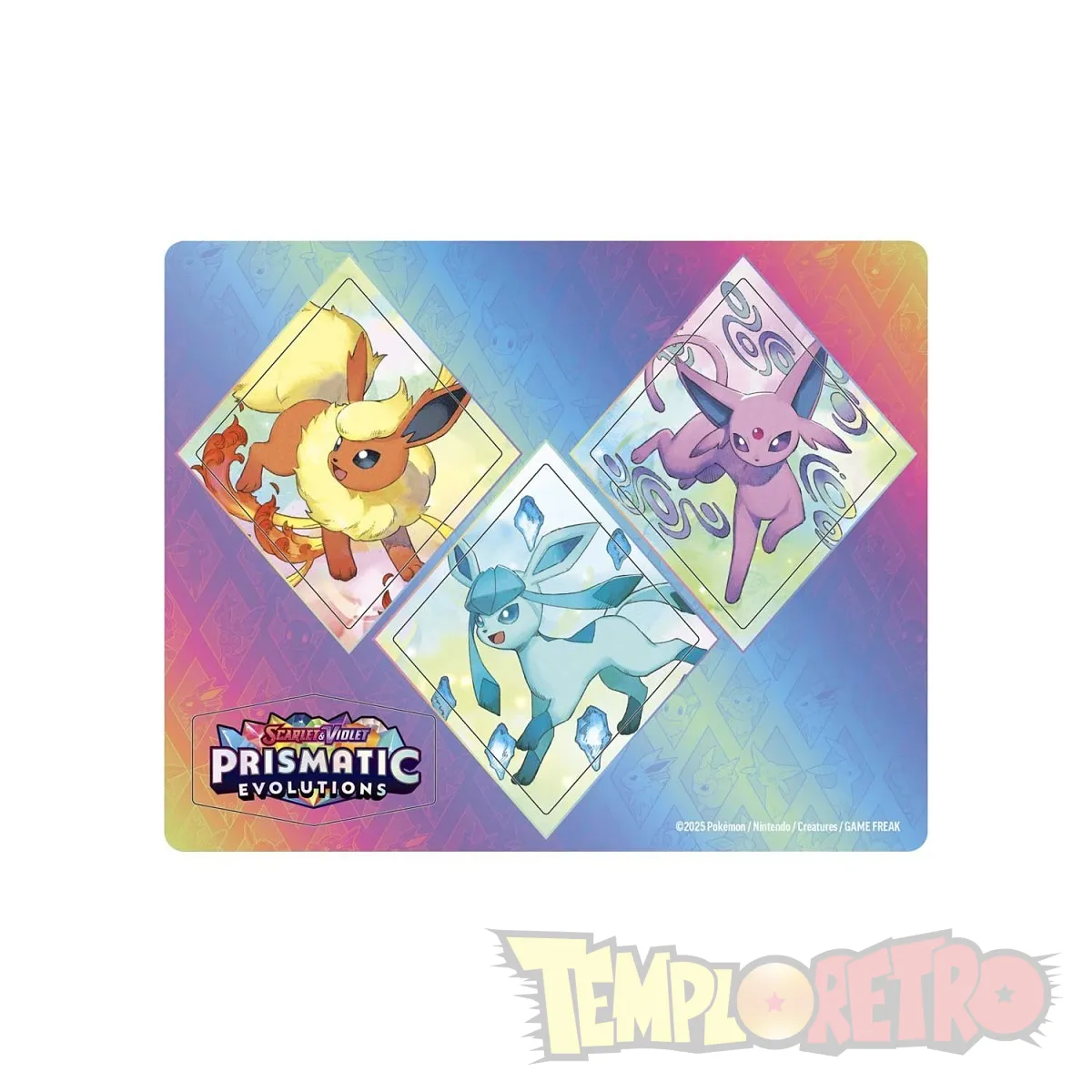 Prismatic Evolution Tech Sticker Box - ESP