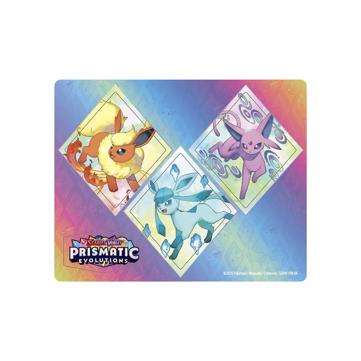 Prismatic Evolution Tech Sticker Box - ESP
