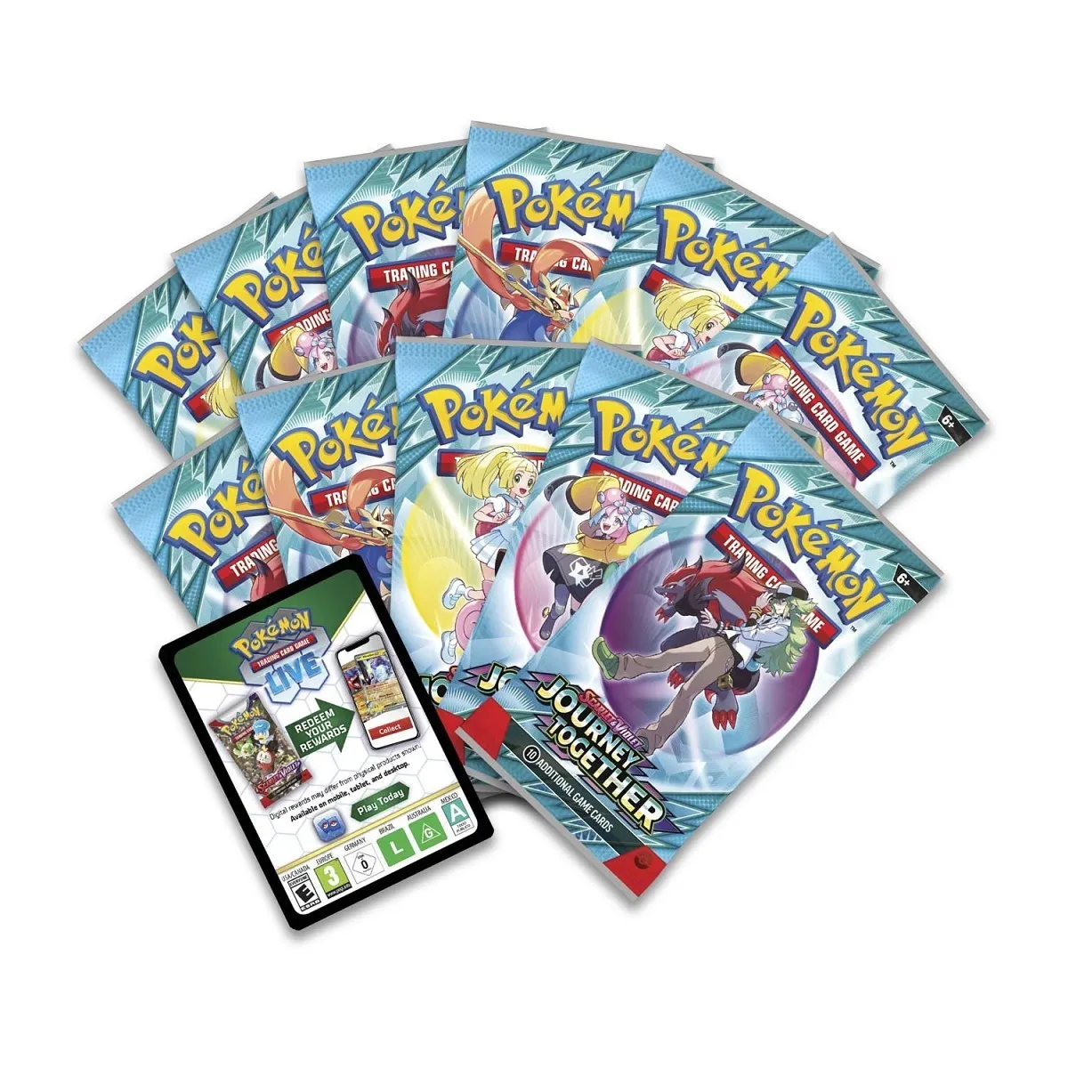 Journey Together Pokémon Center Elite Trainer Box - ESP
