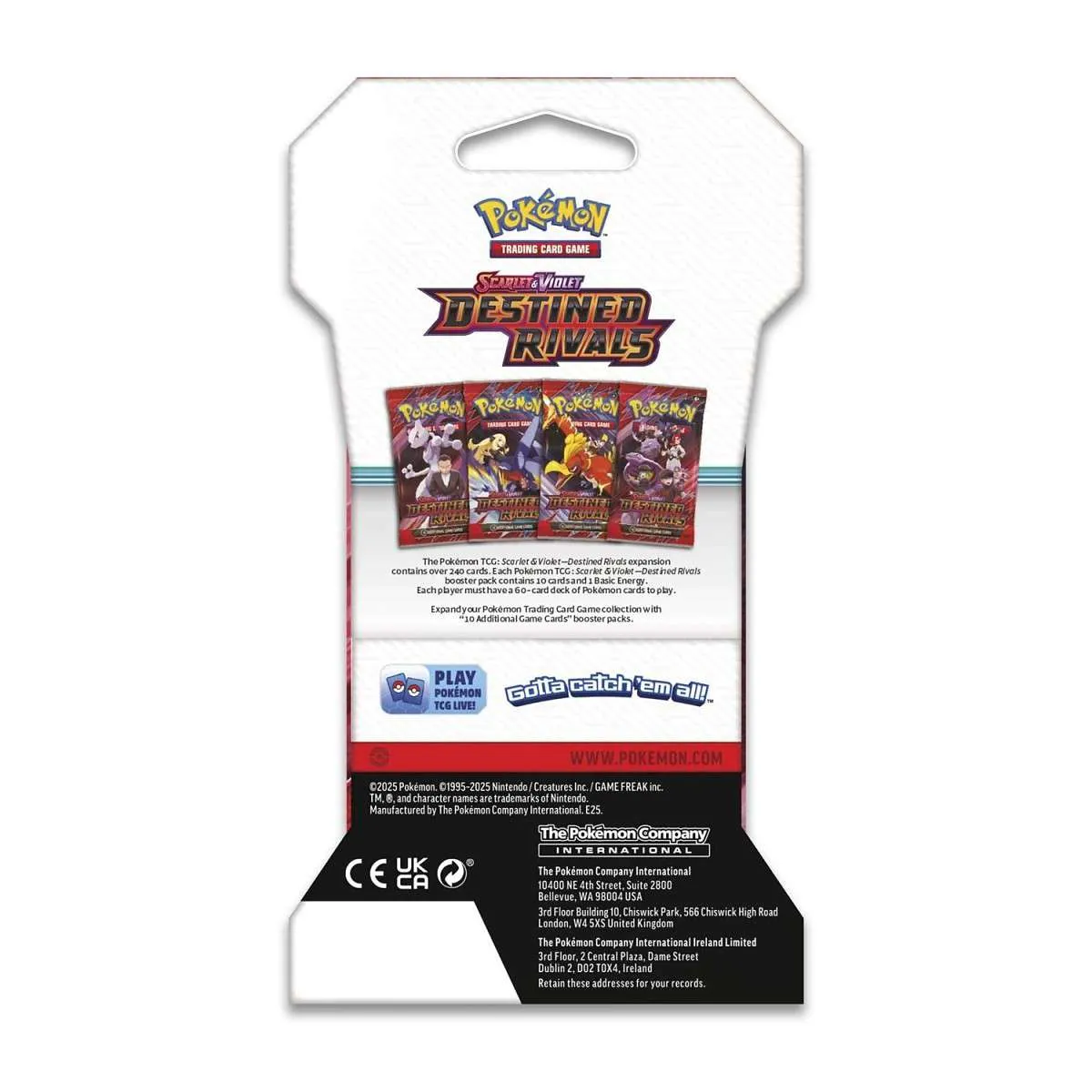 Destined Rivals - Sleeved Booster Pack