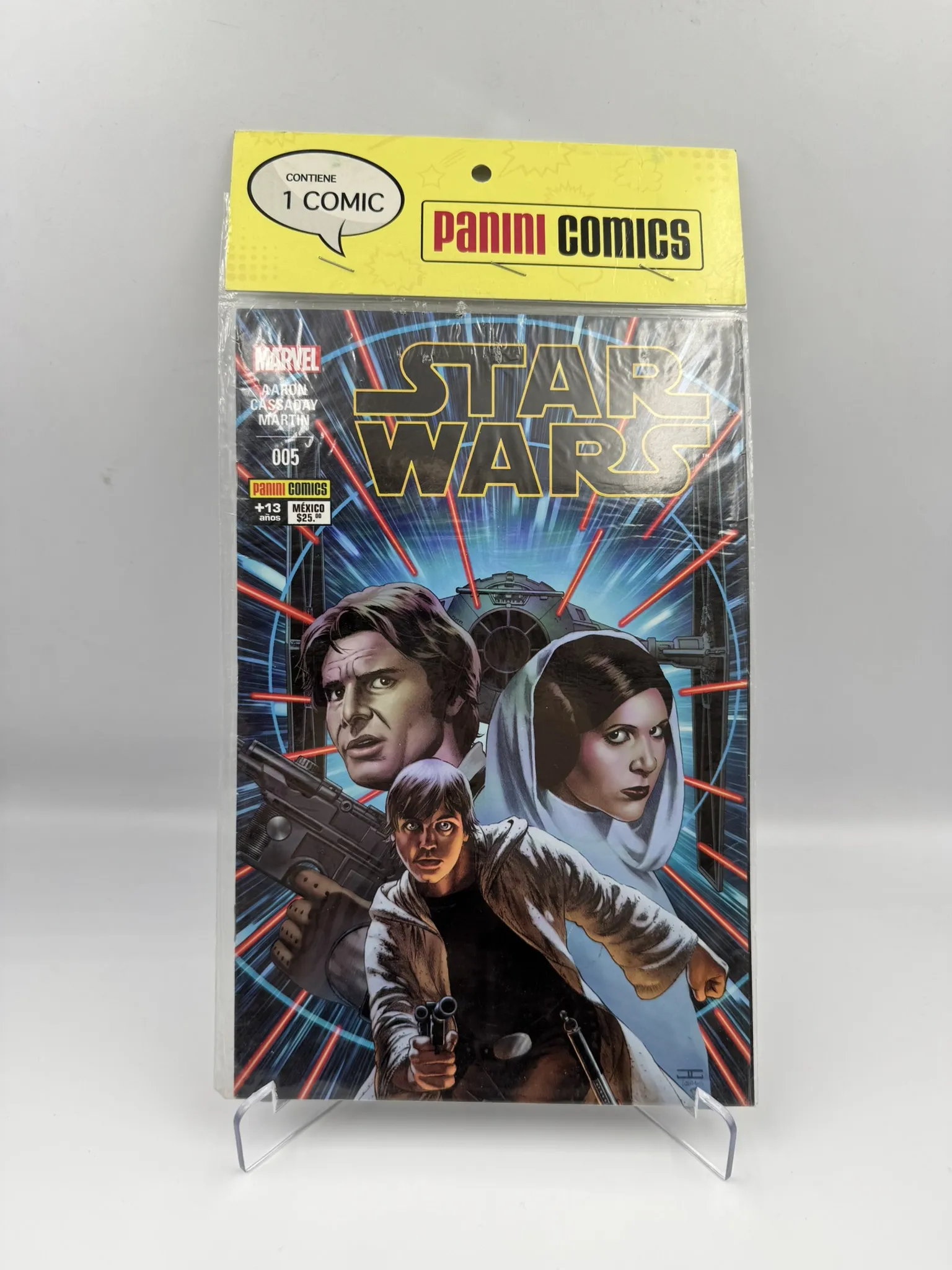 Cómic Star Wars 005 – Luke, Leia y Han en Plena Batalla