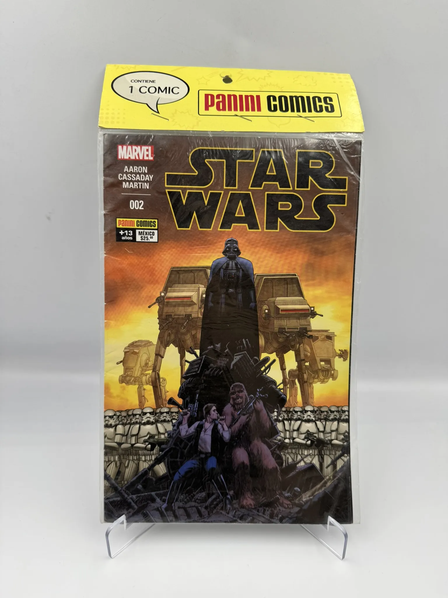 Cómic Star Wars 002 – Darth Vader Imponente, Han y Chewie Atrapados 